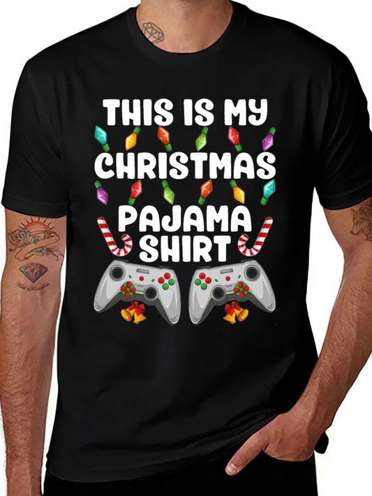 Christmas Pajama Gaming T-Shirt