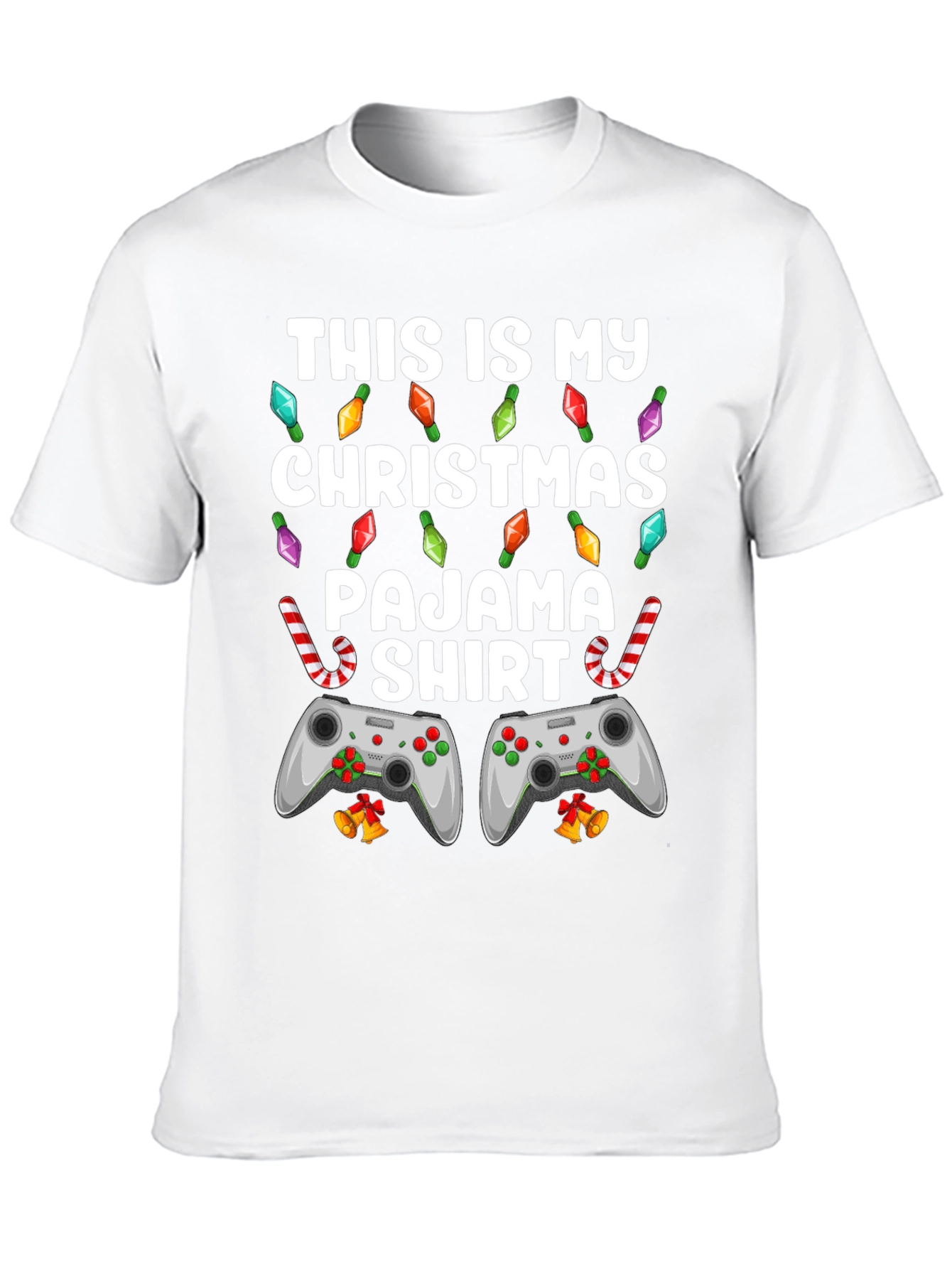 Christmas Pajama Gaming T-Shirt