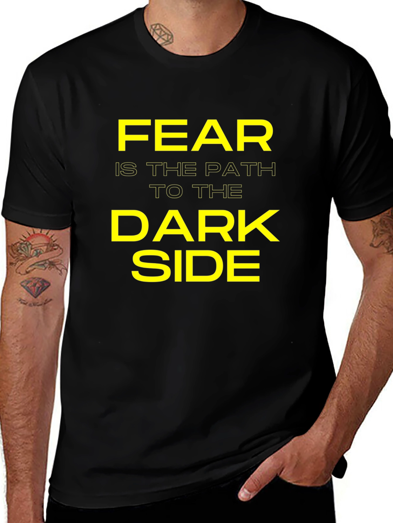 Fear Dark Side Graphic Tee