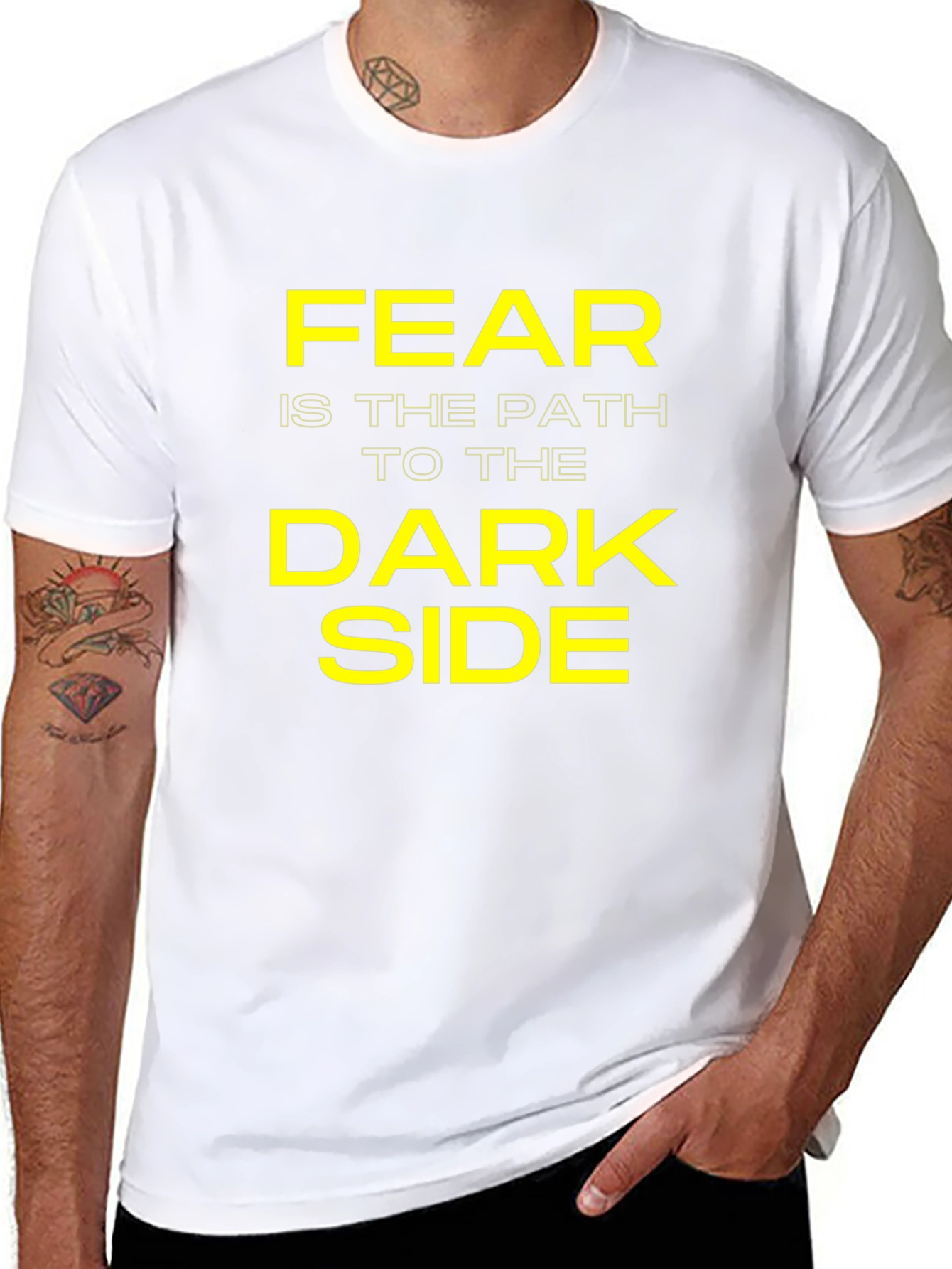Fear Dark Side Graphic Tee