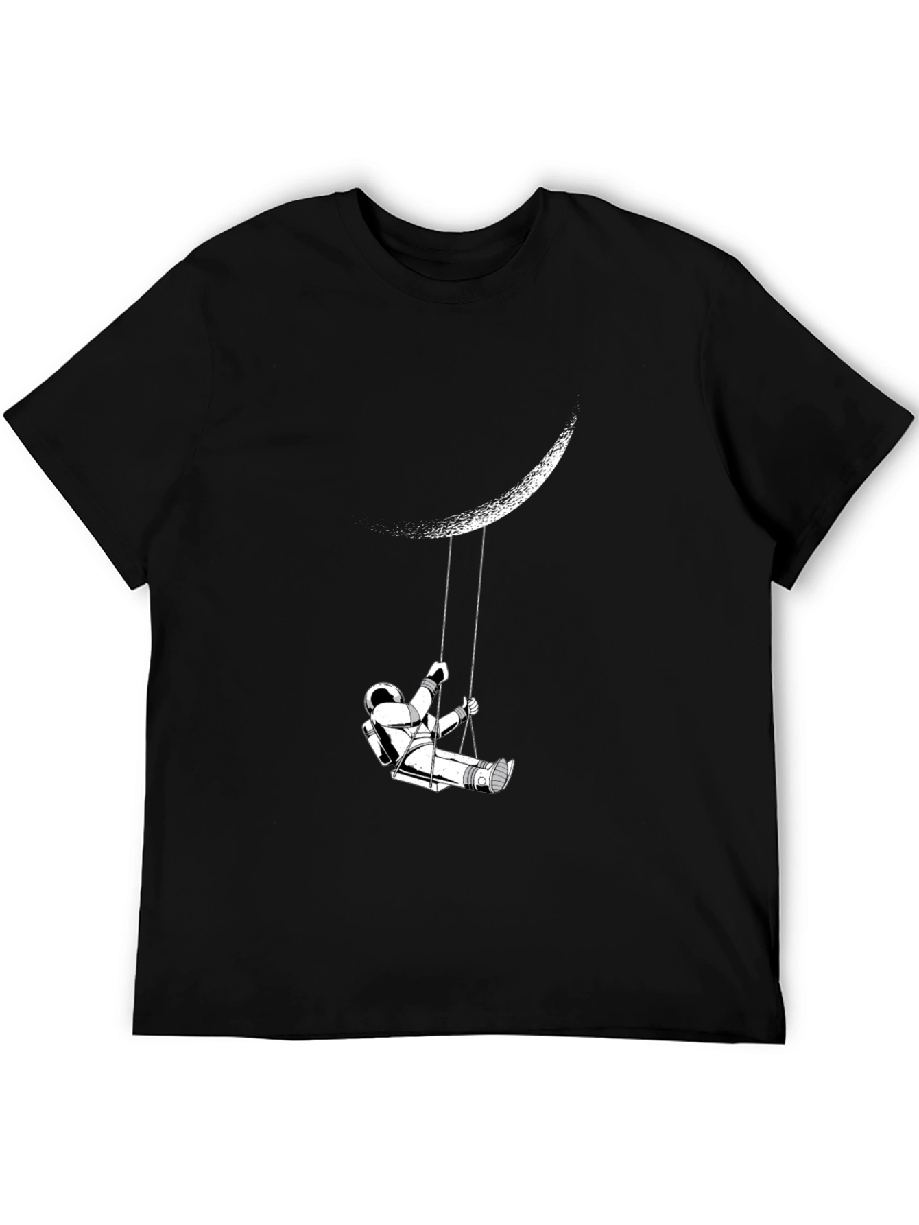 Astronaut Moon Swing Graphic T-Shirt