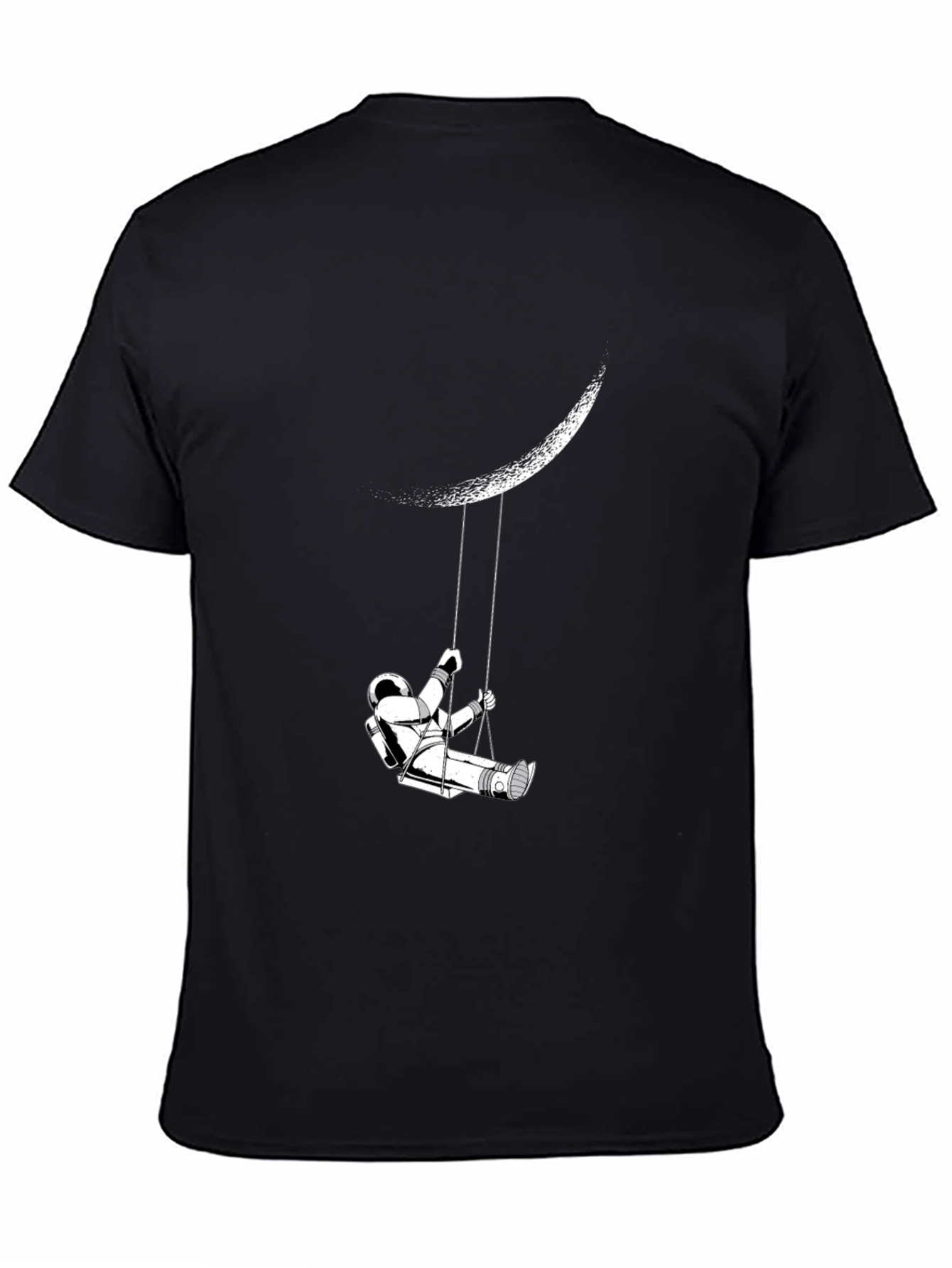 Astronaut Moon Swing Graphic T-Shirt
