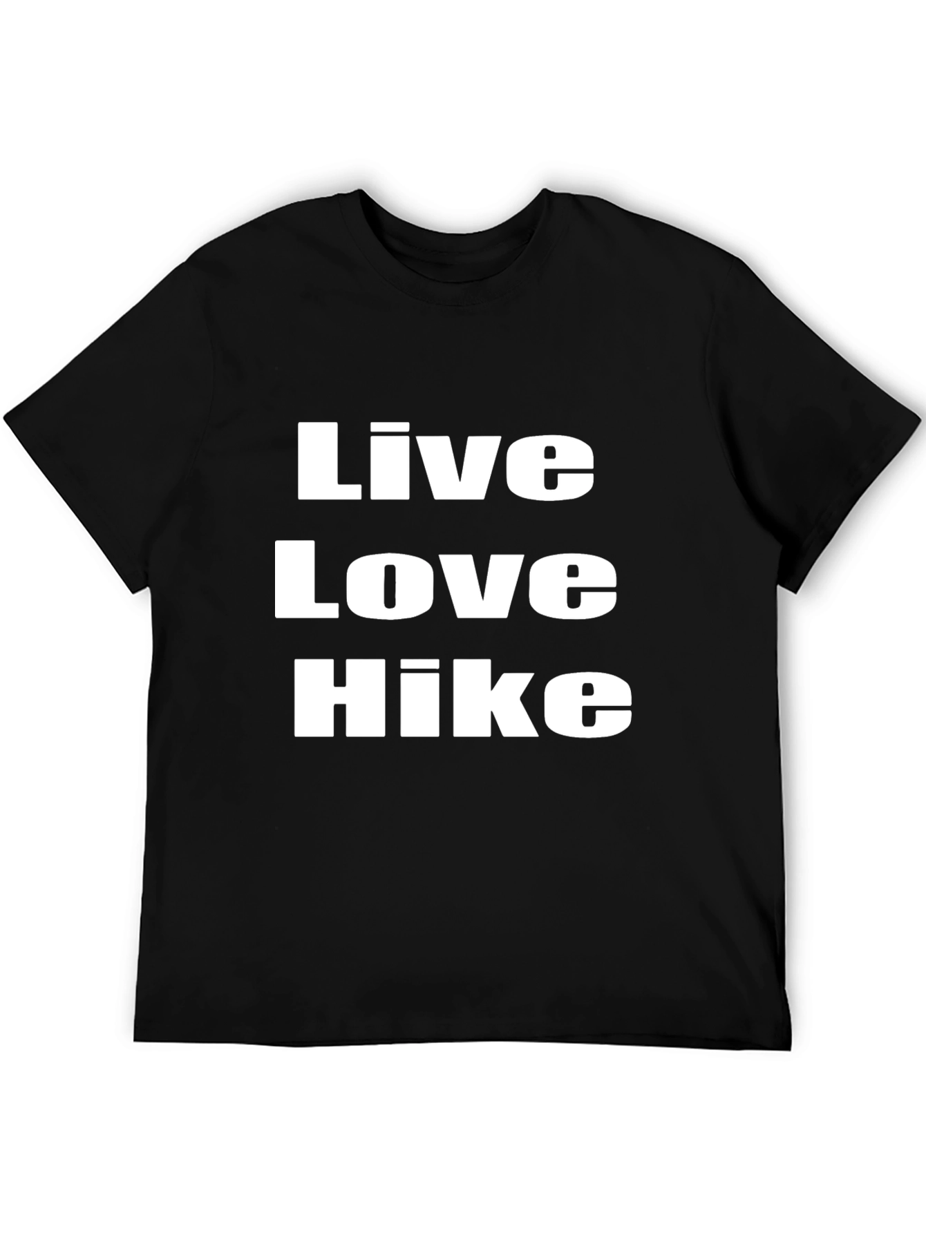 Live Love Hike Black T-Shirt