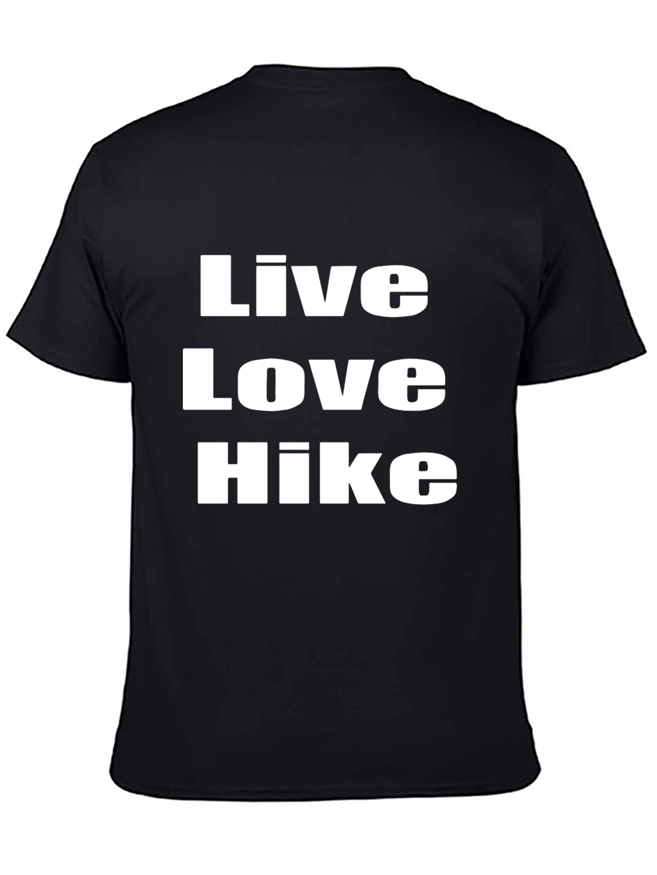 Live Love Hike Black T-Shirt