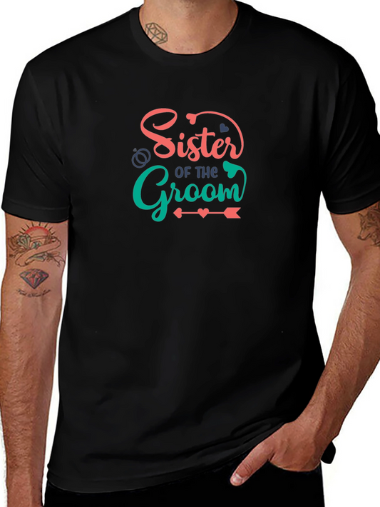 Sister of the Groom Graphic Tee