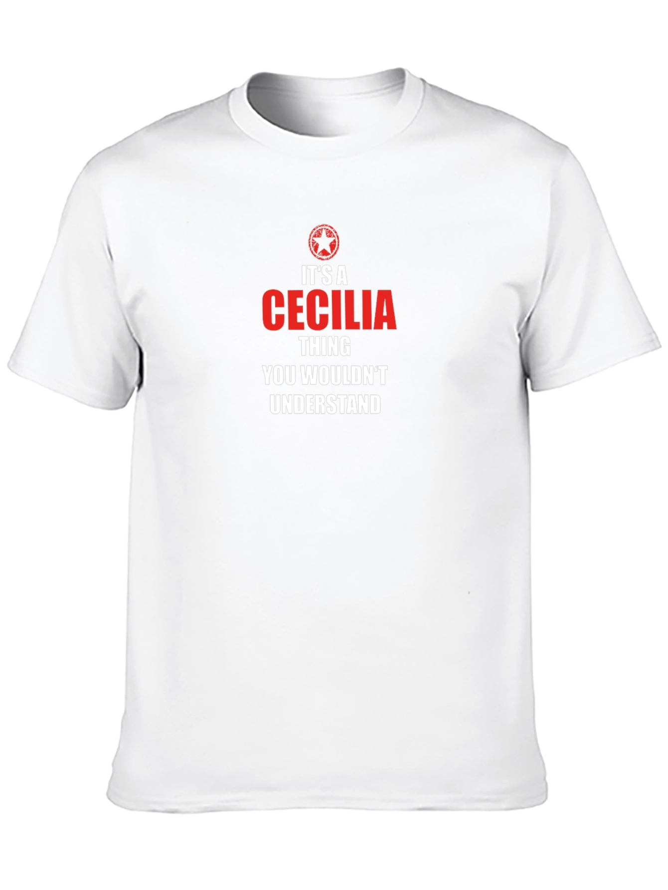 Its a Cecilia Thing T-Shirt - Black