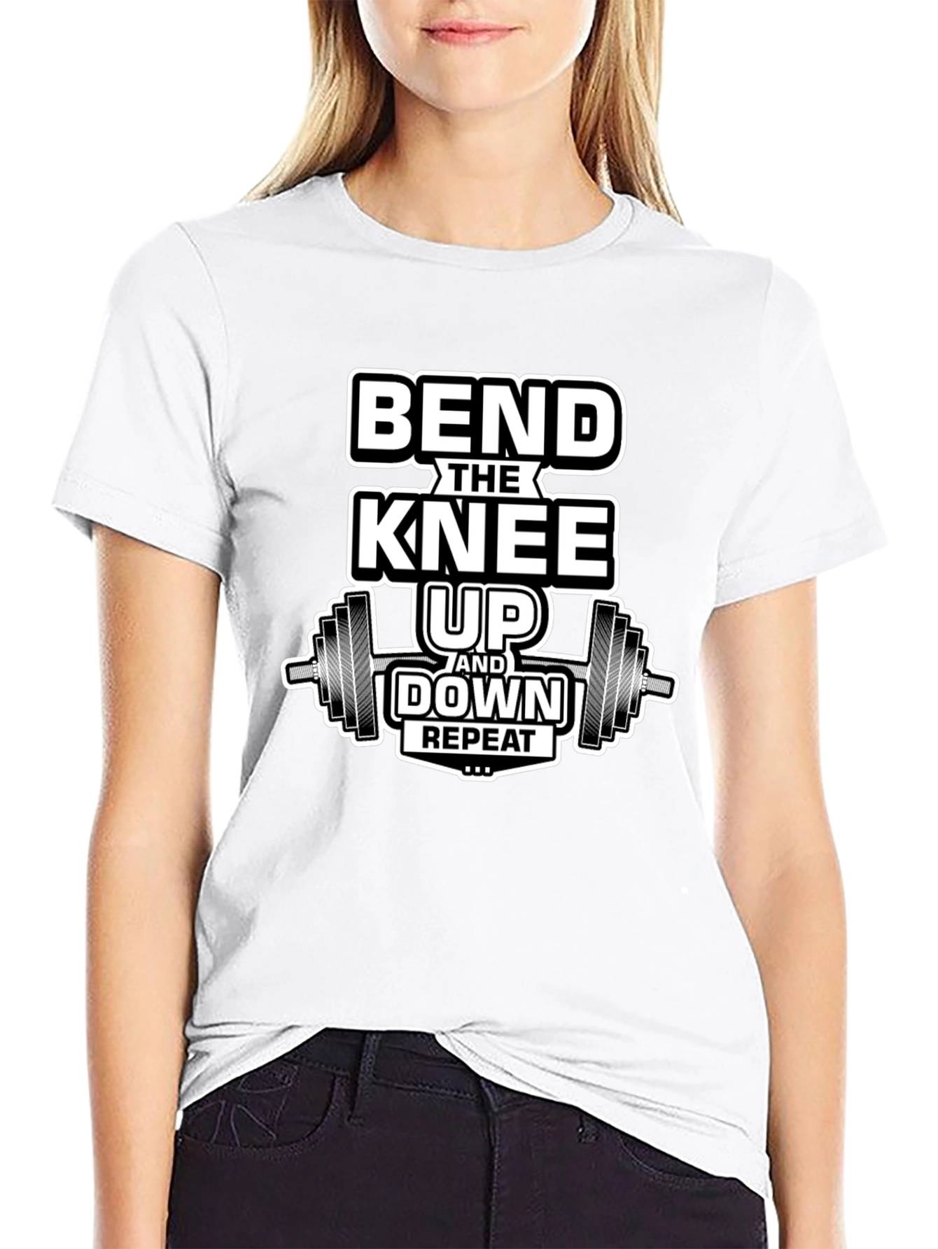 Bend The Knee Workout T-Shirt