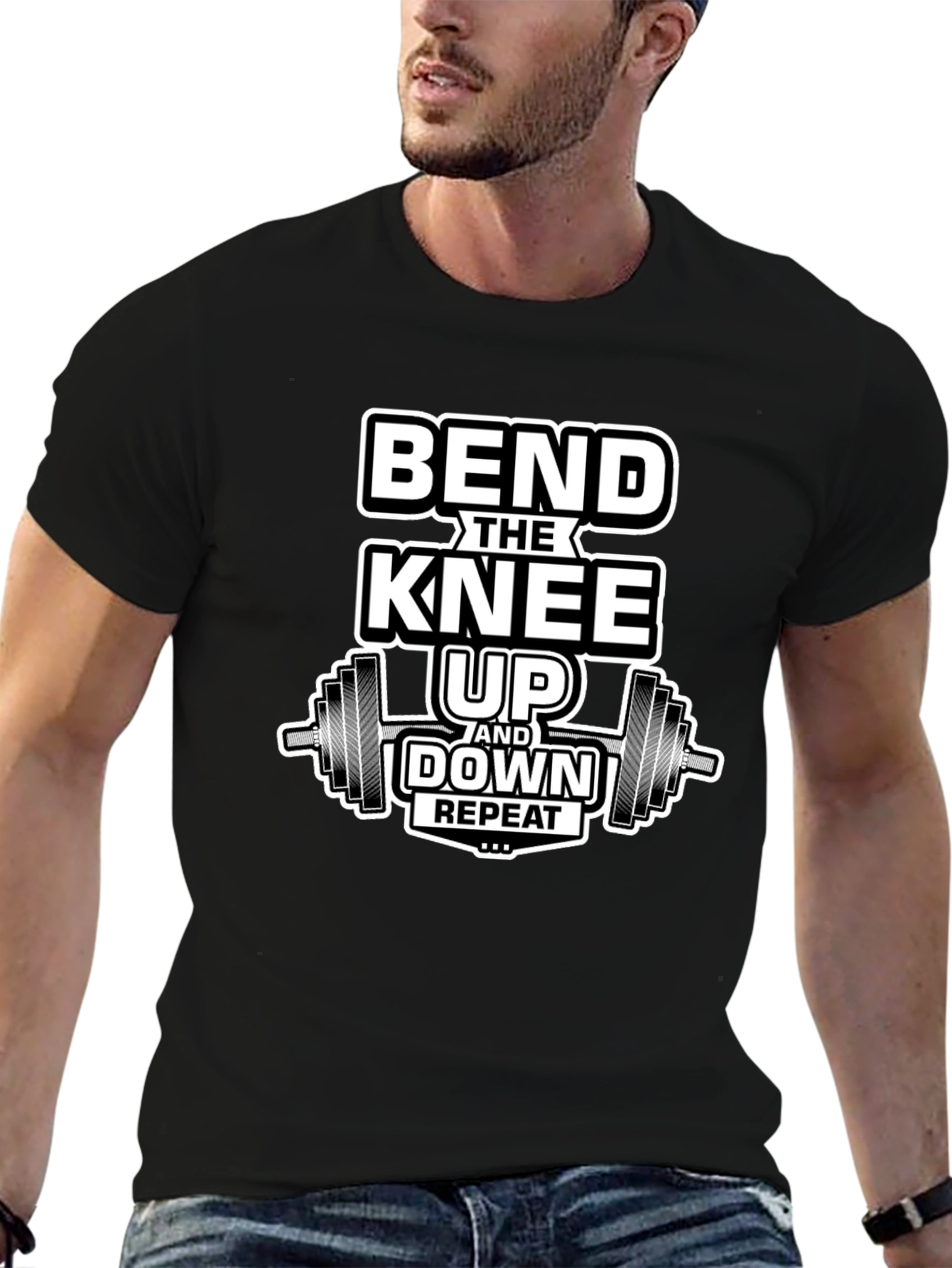 Bend The Knee Workout T-Shirt