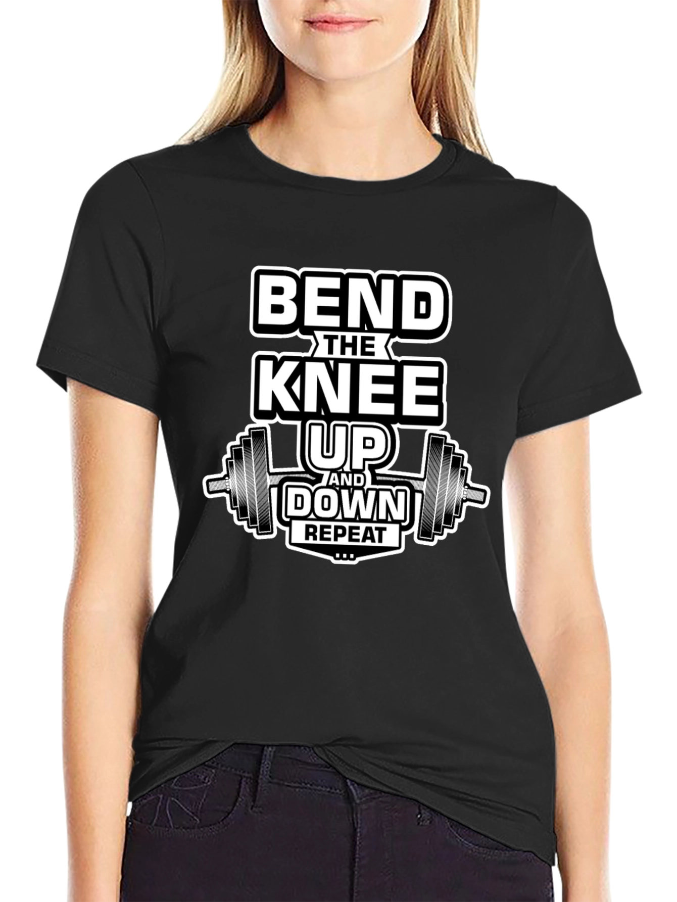 Bend The Knee Workout T-Shirt