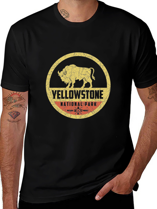 Yellowstone National Park Buffalo T-Shirt
