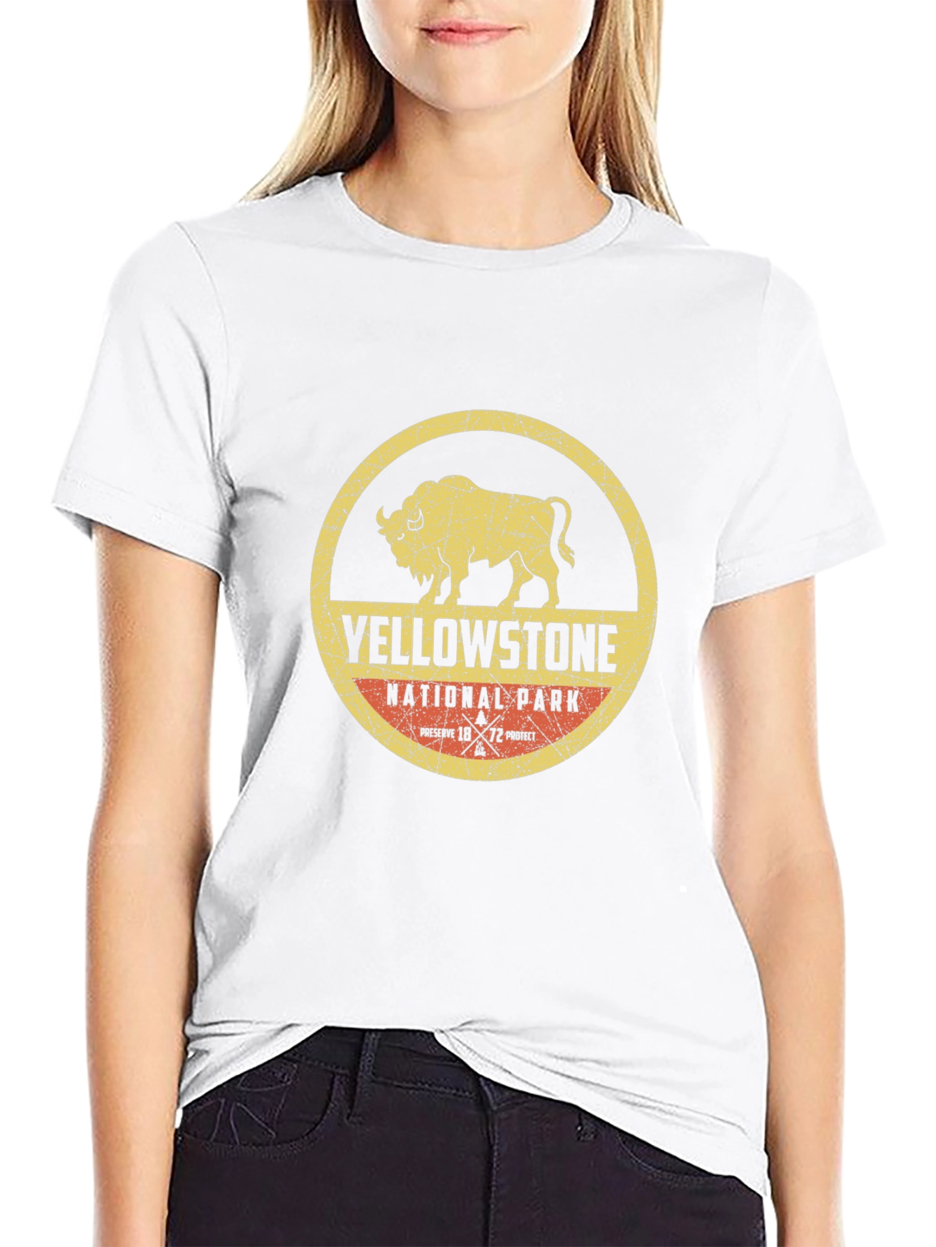 Yellowstone National Park Buffalo T-Shirt