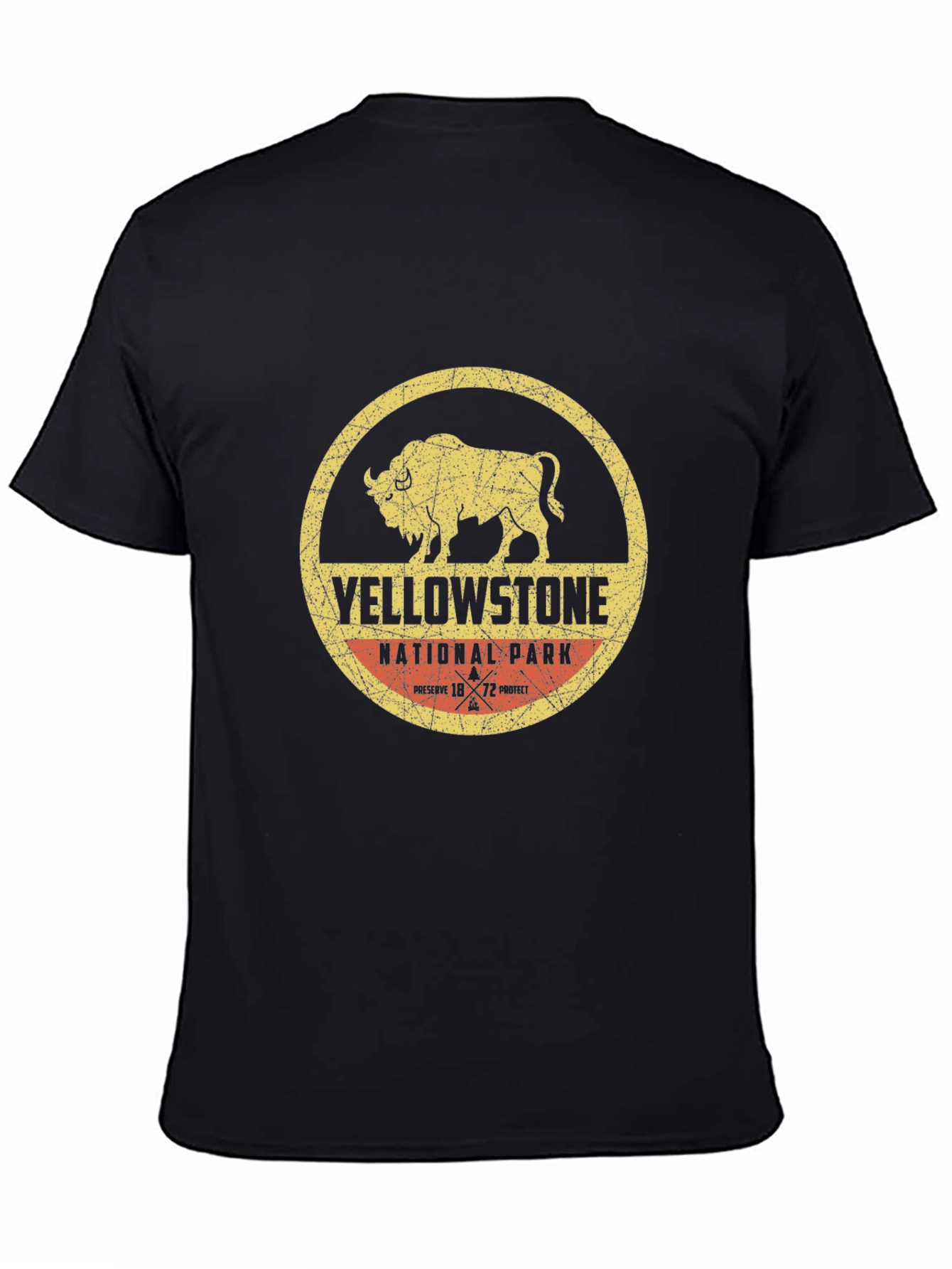 Yellowstone National Park Buffalo T-Shirt