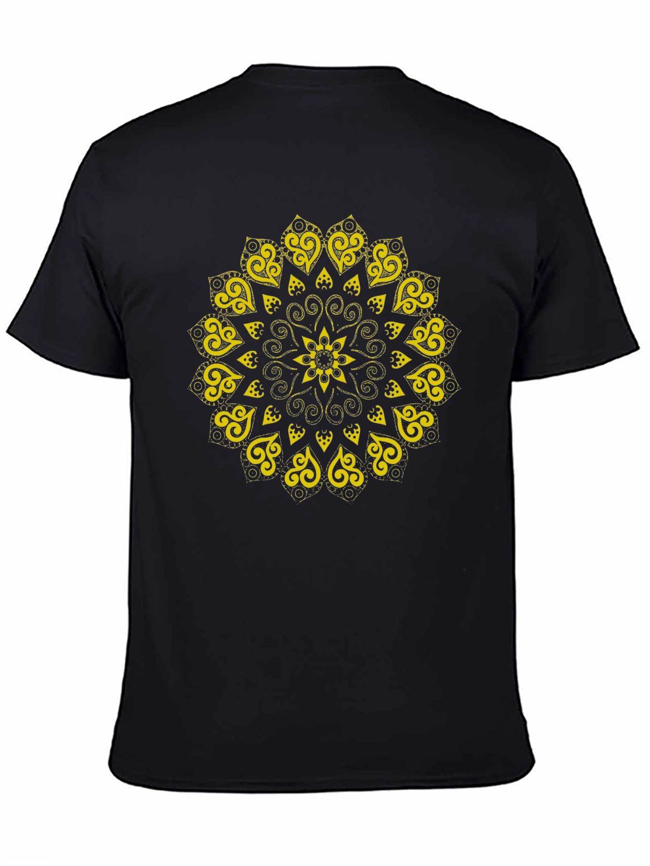 Mandala Graphic Black T-Shirt