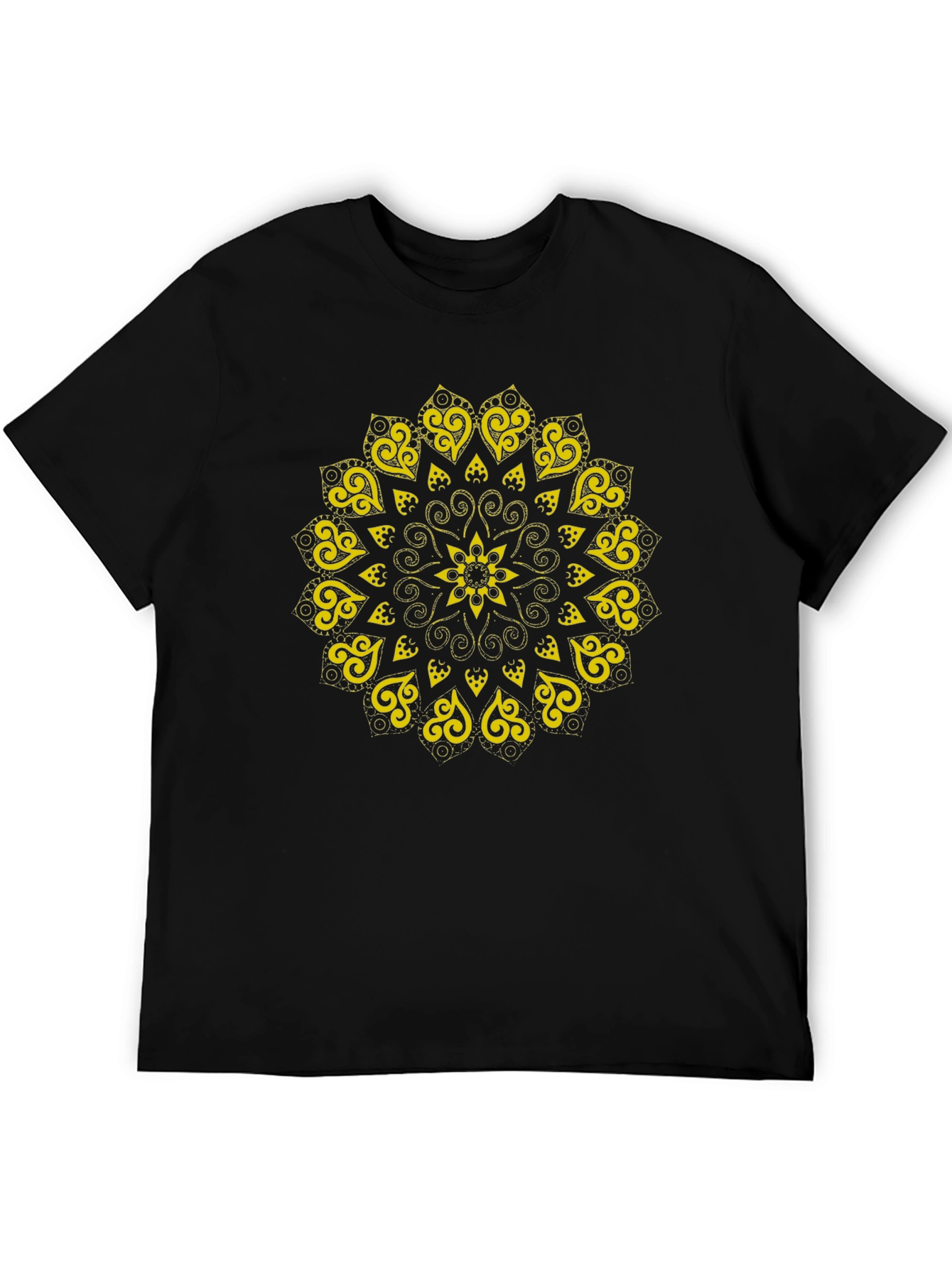 Mandala Graphic Black T-Shirt