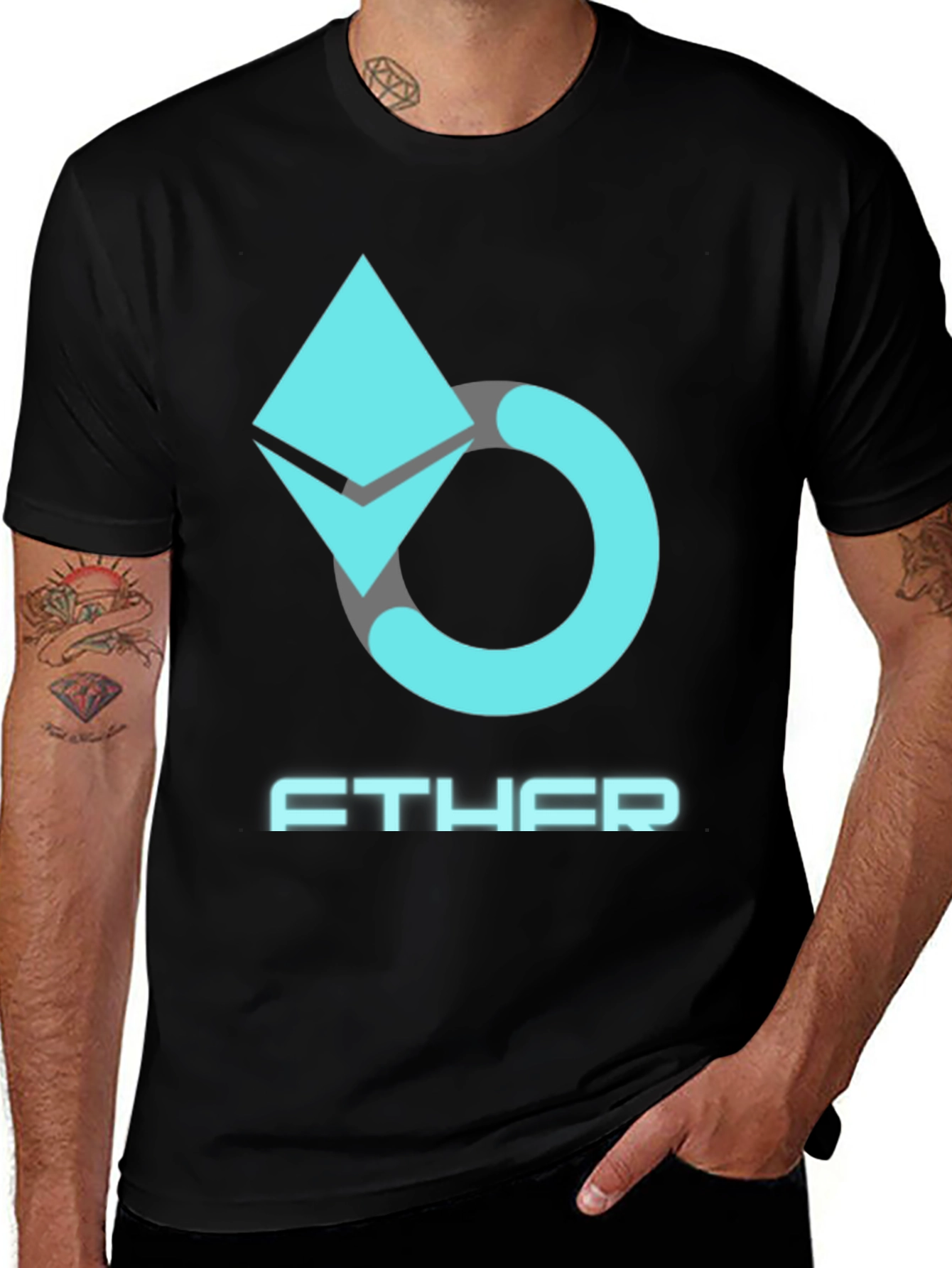 FTHER Crypto T-Shirt - Stylish Blockchain Apparel