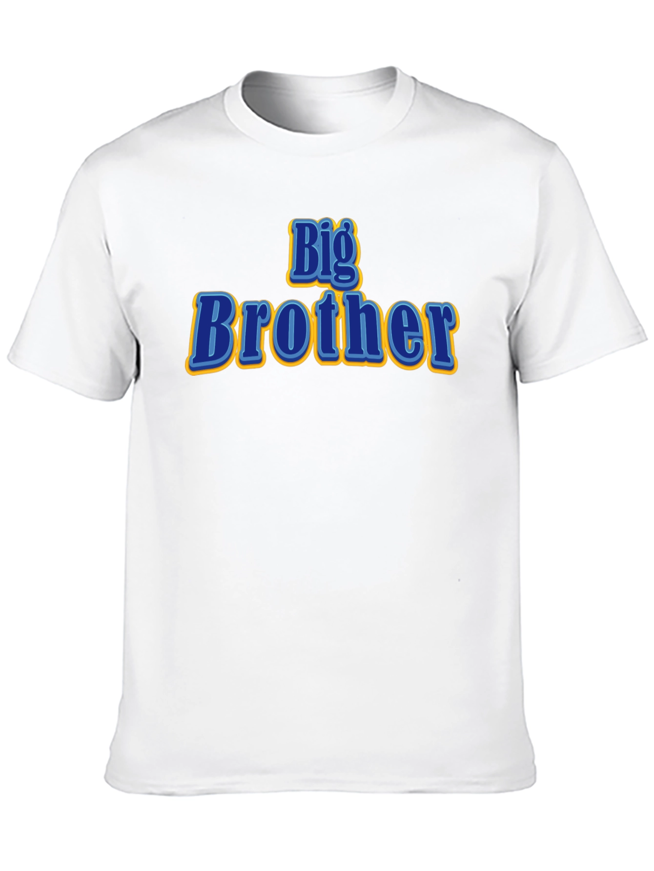 Big Brother Graphic T-Shirt - Black Cotton Tee