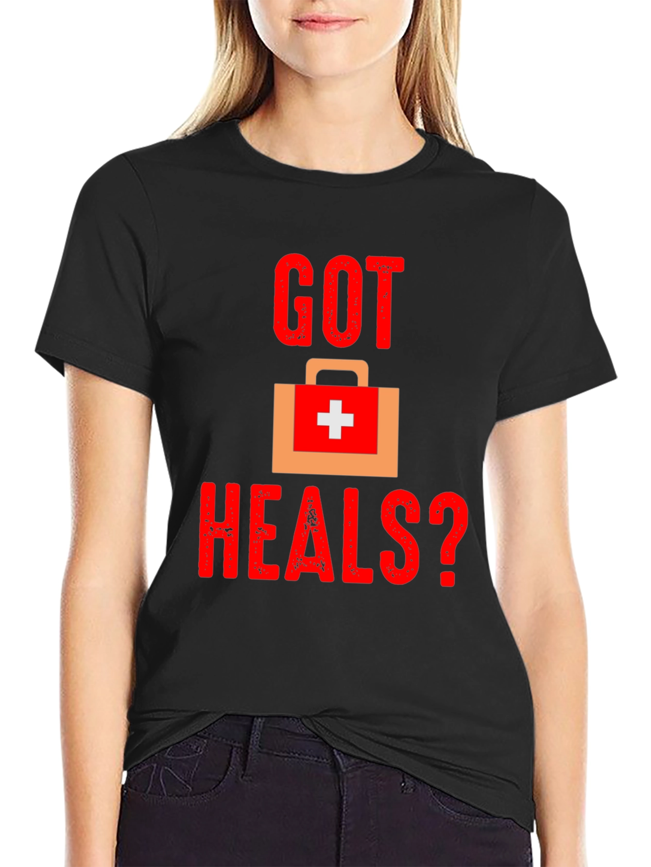 Got Heals? Graphic Tee - Gamer Medic T-Shirt