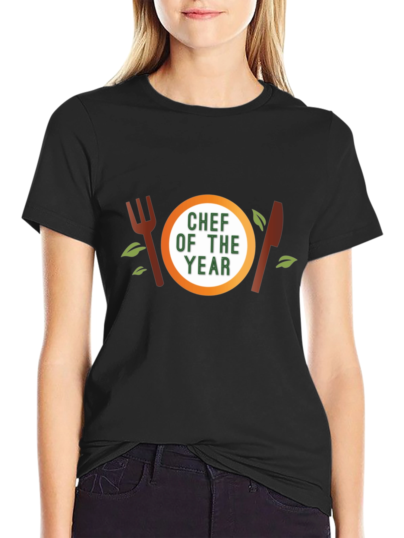 Chef of the Year Black T-Shirt