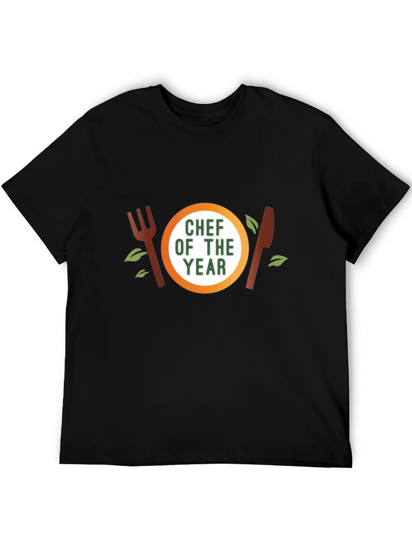 Chef of the Year Black T-Shirt