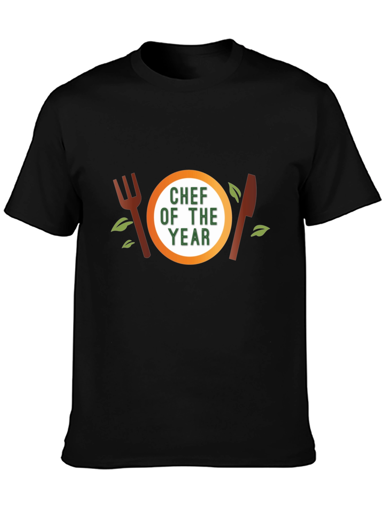 Chef of the Year Black T-Shirt