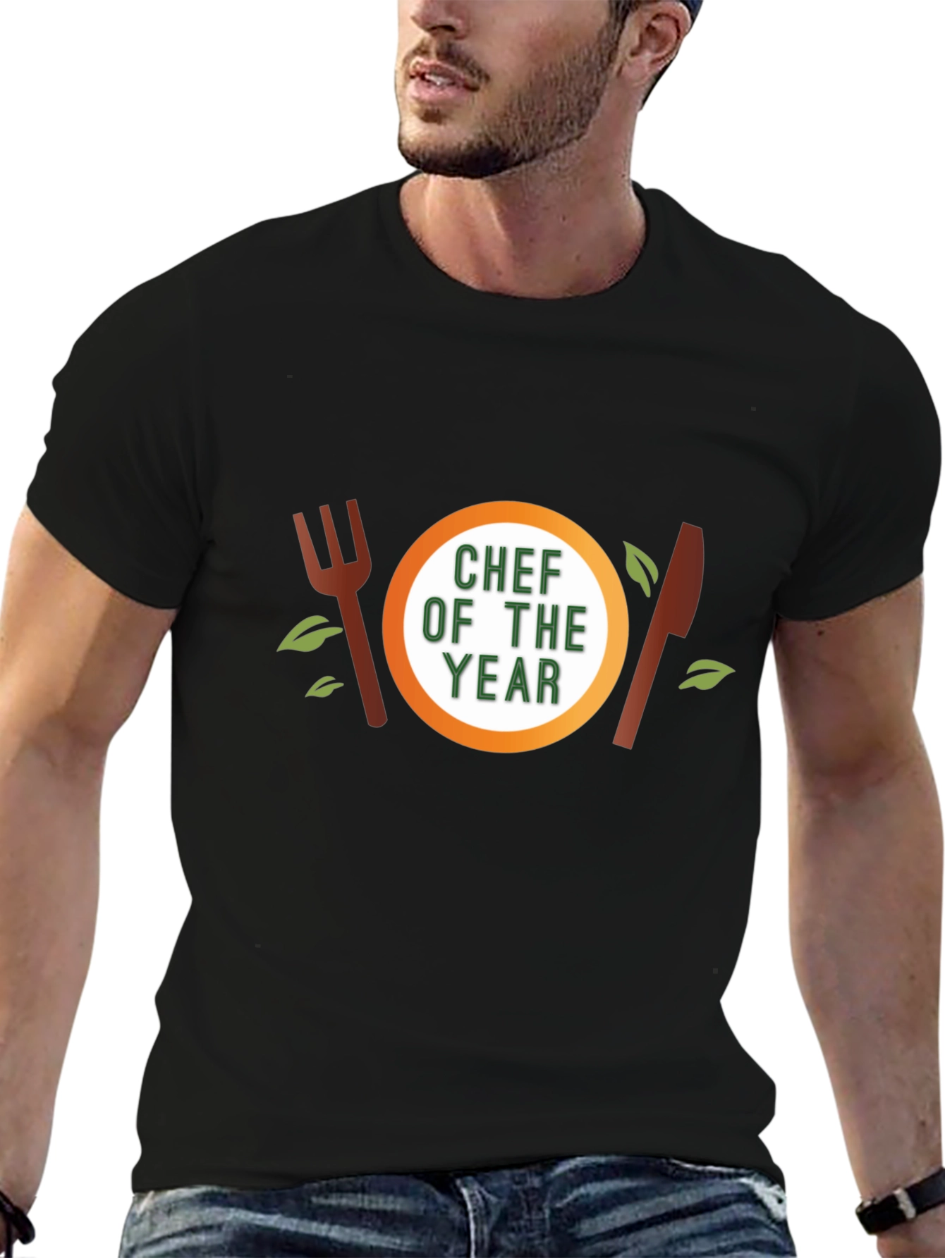 Chef of the Year Black T-Shirt