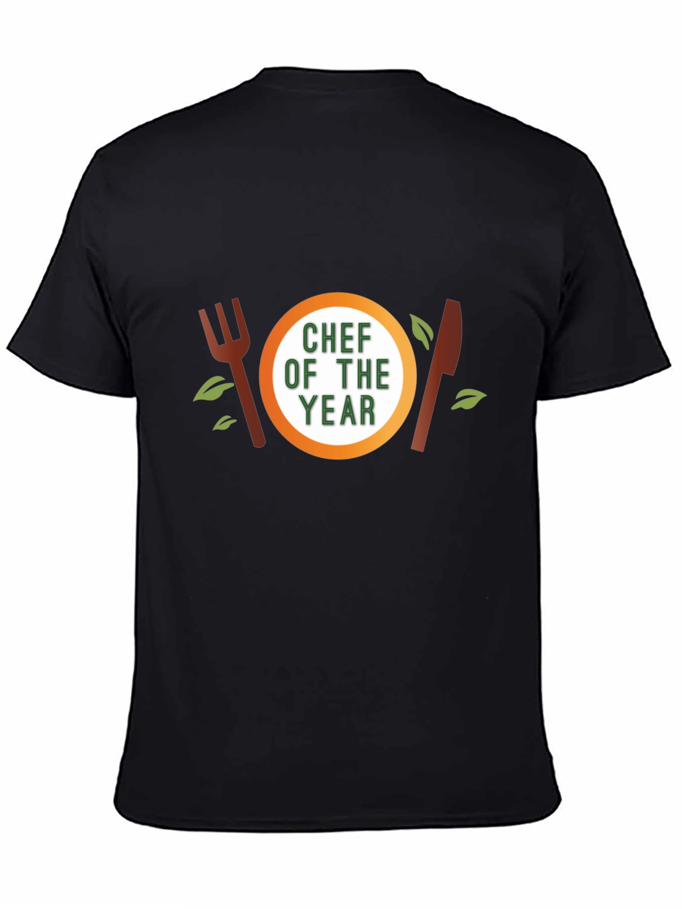 Chef of the Year Black T-Shirt