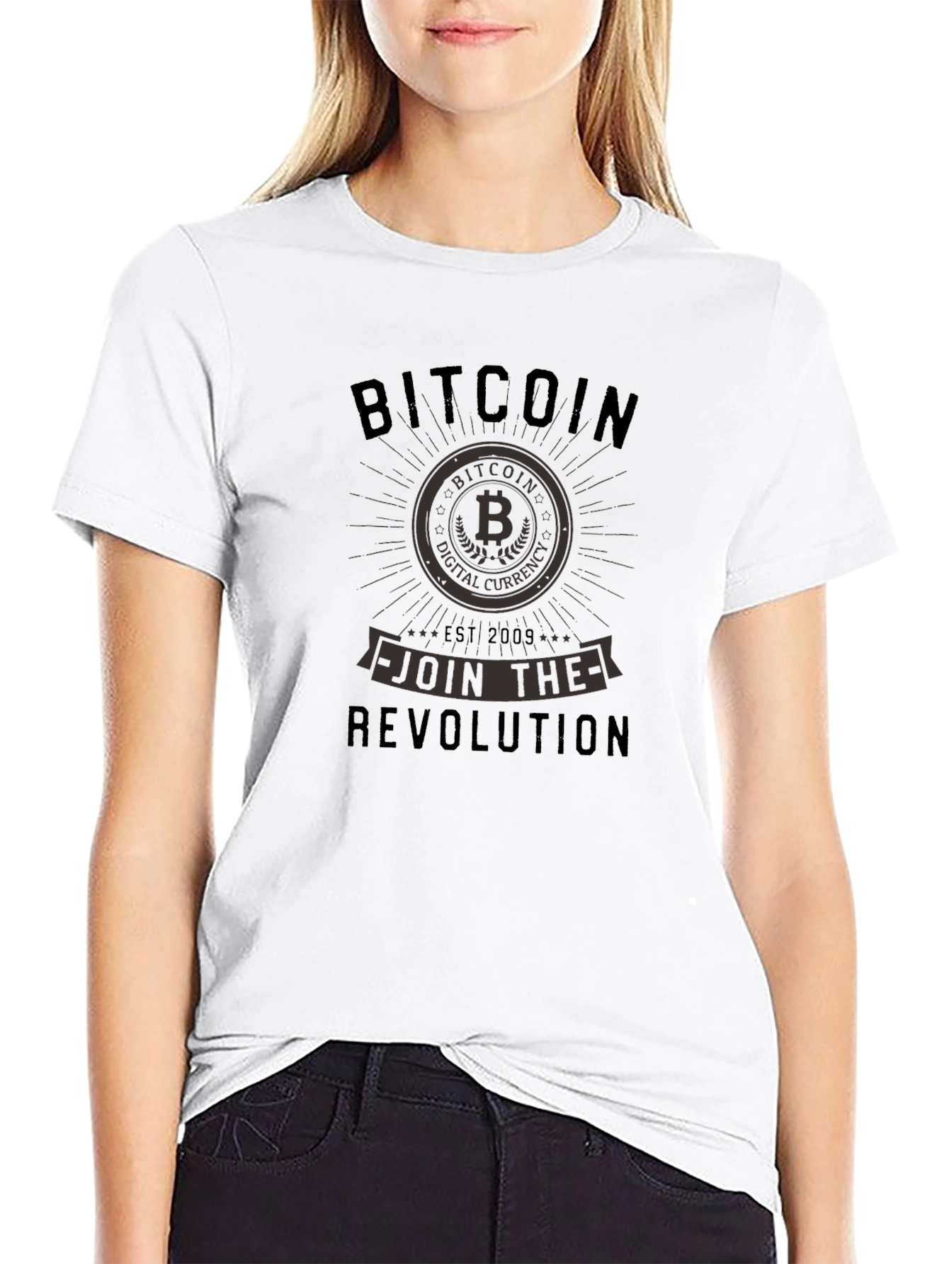 Bitcoin Revolution Tee - Crypto Currency T-Shirt