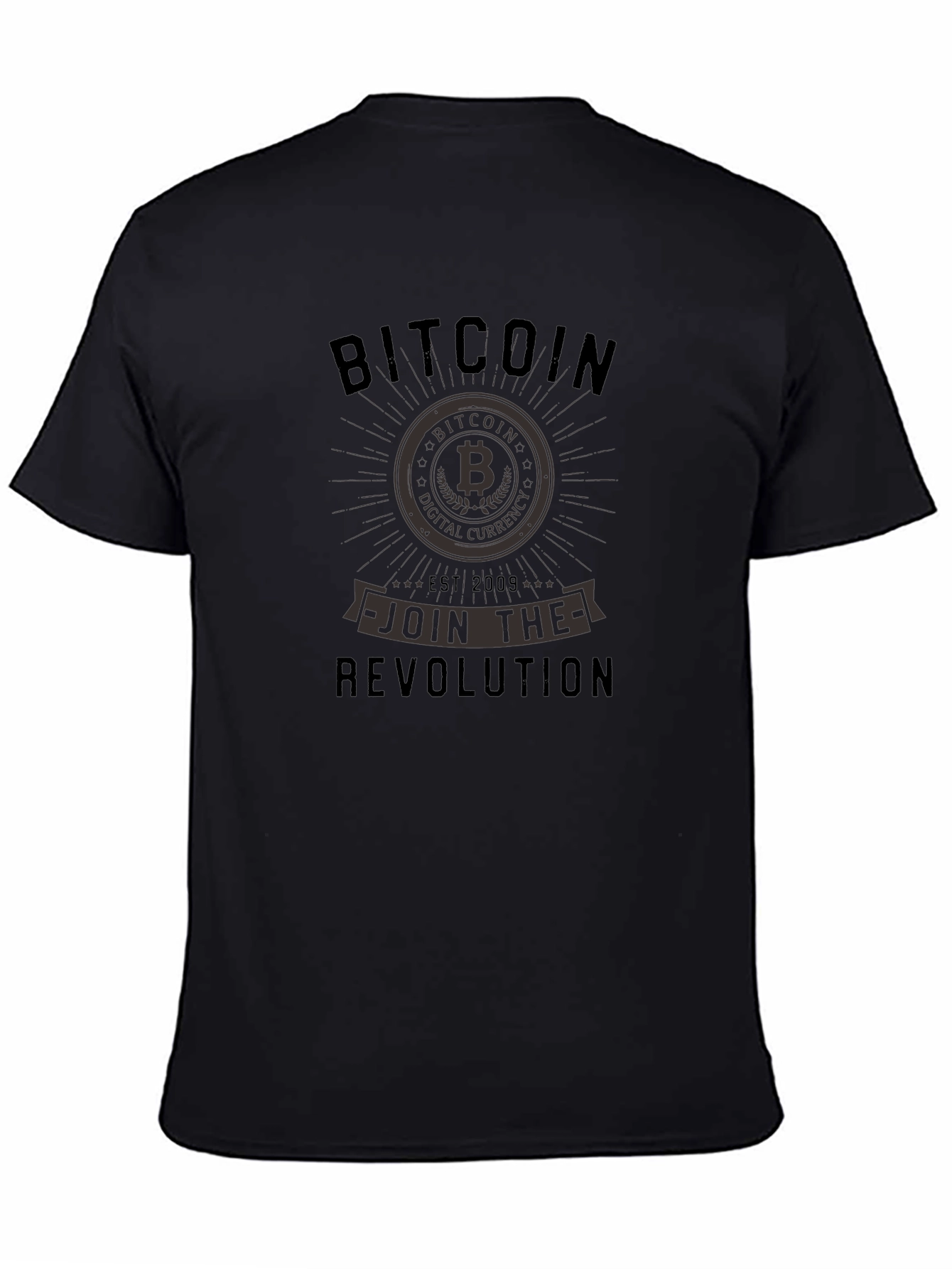 Bitcoin Revolution Tee - Crypto Currency T-Shirt