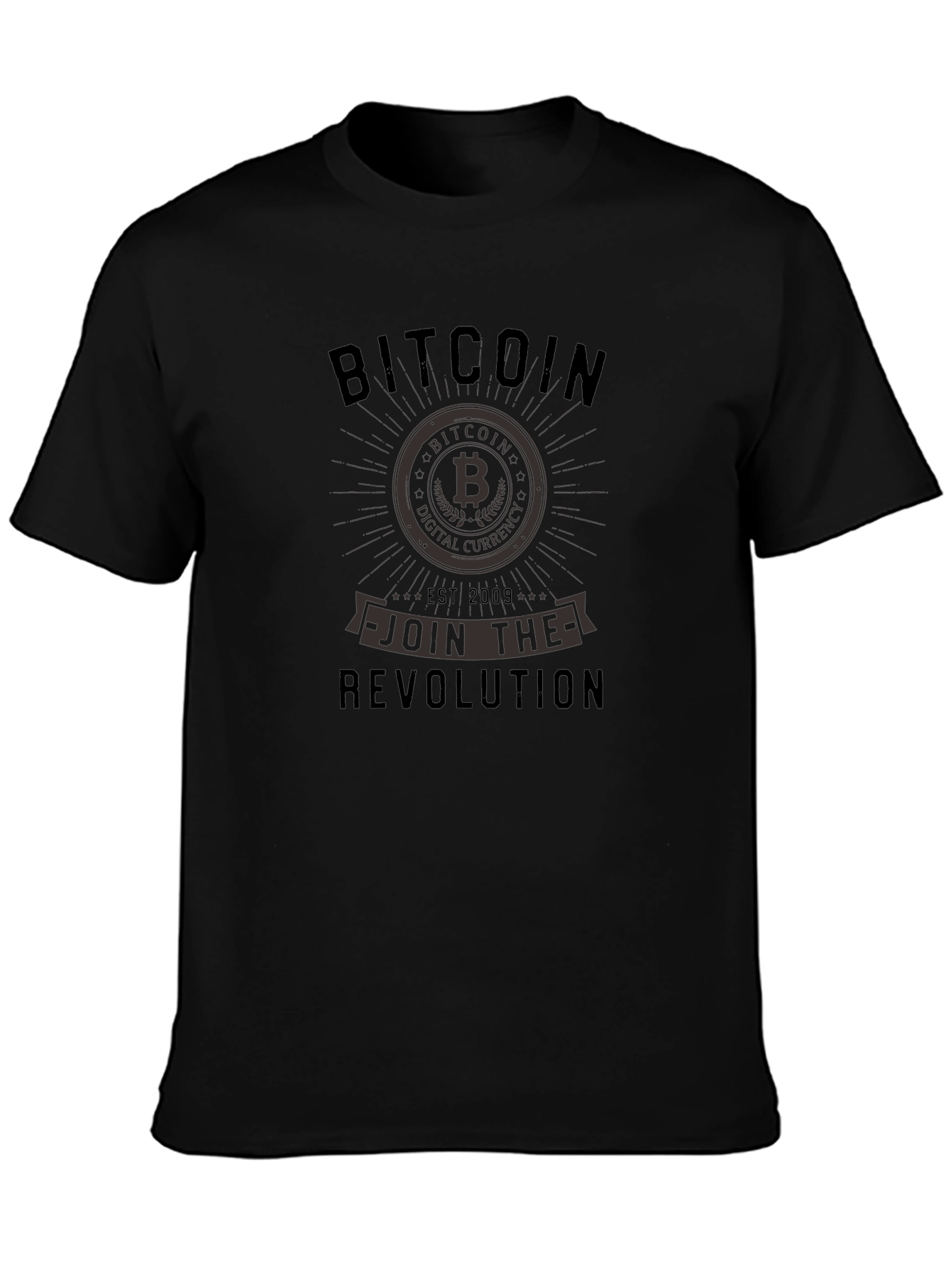 Bitcoin Revolution Tee - Crypto Currency T-Shirt