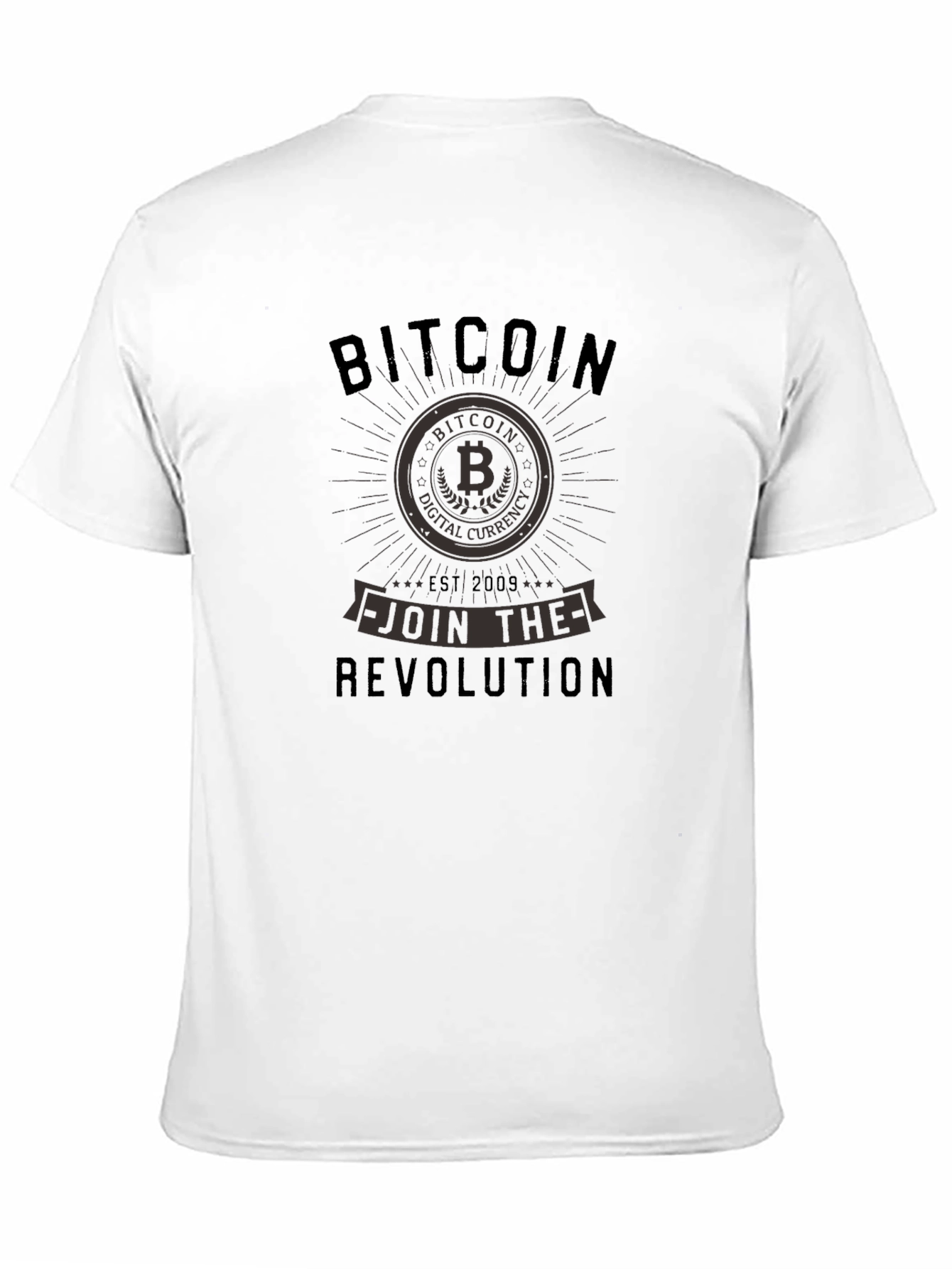 Bitcoin Revolution Tee - Crypto Currency T-Shirt