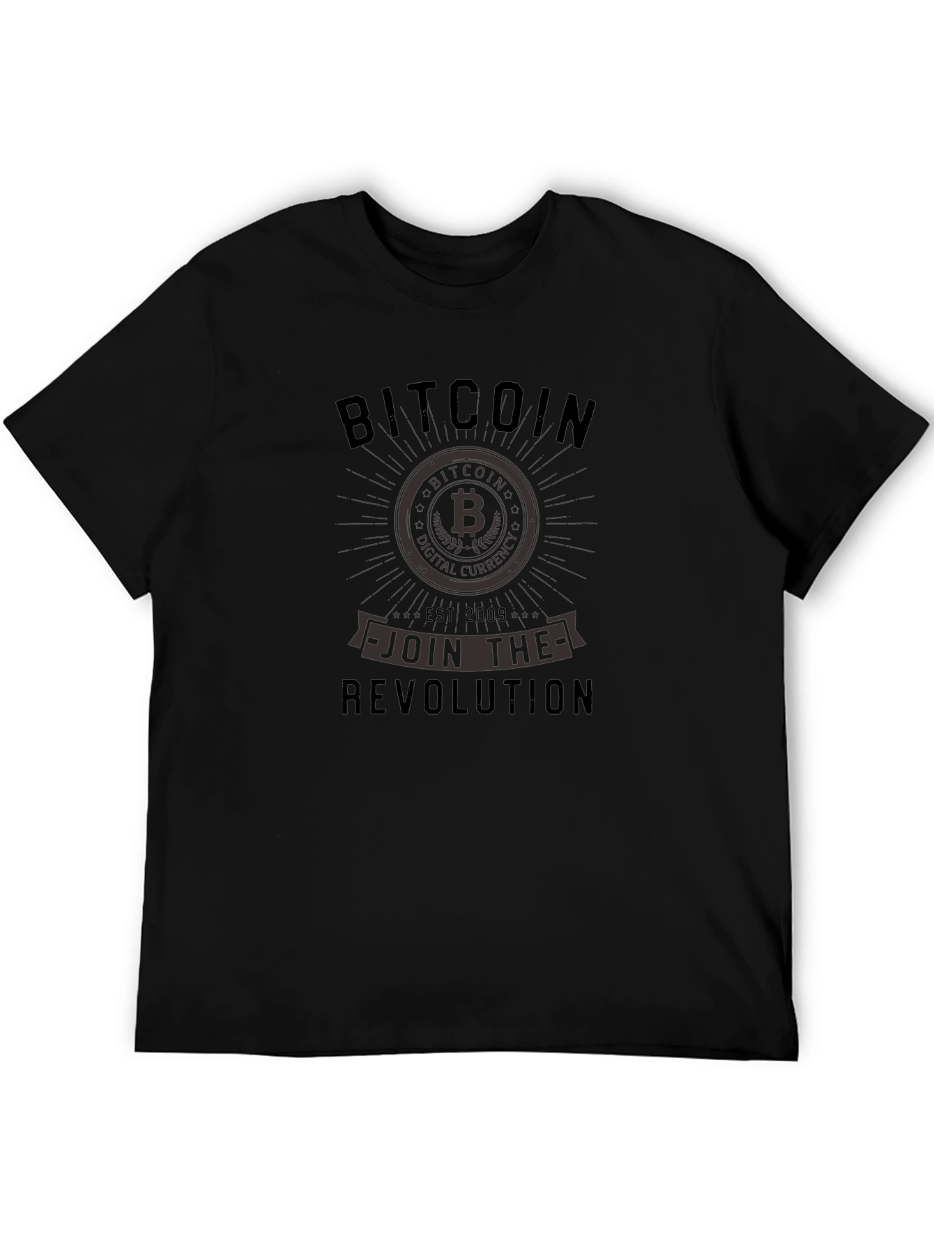 Bitcoin Revolution Tee - Crypto Currency T-Shirt