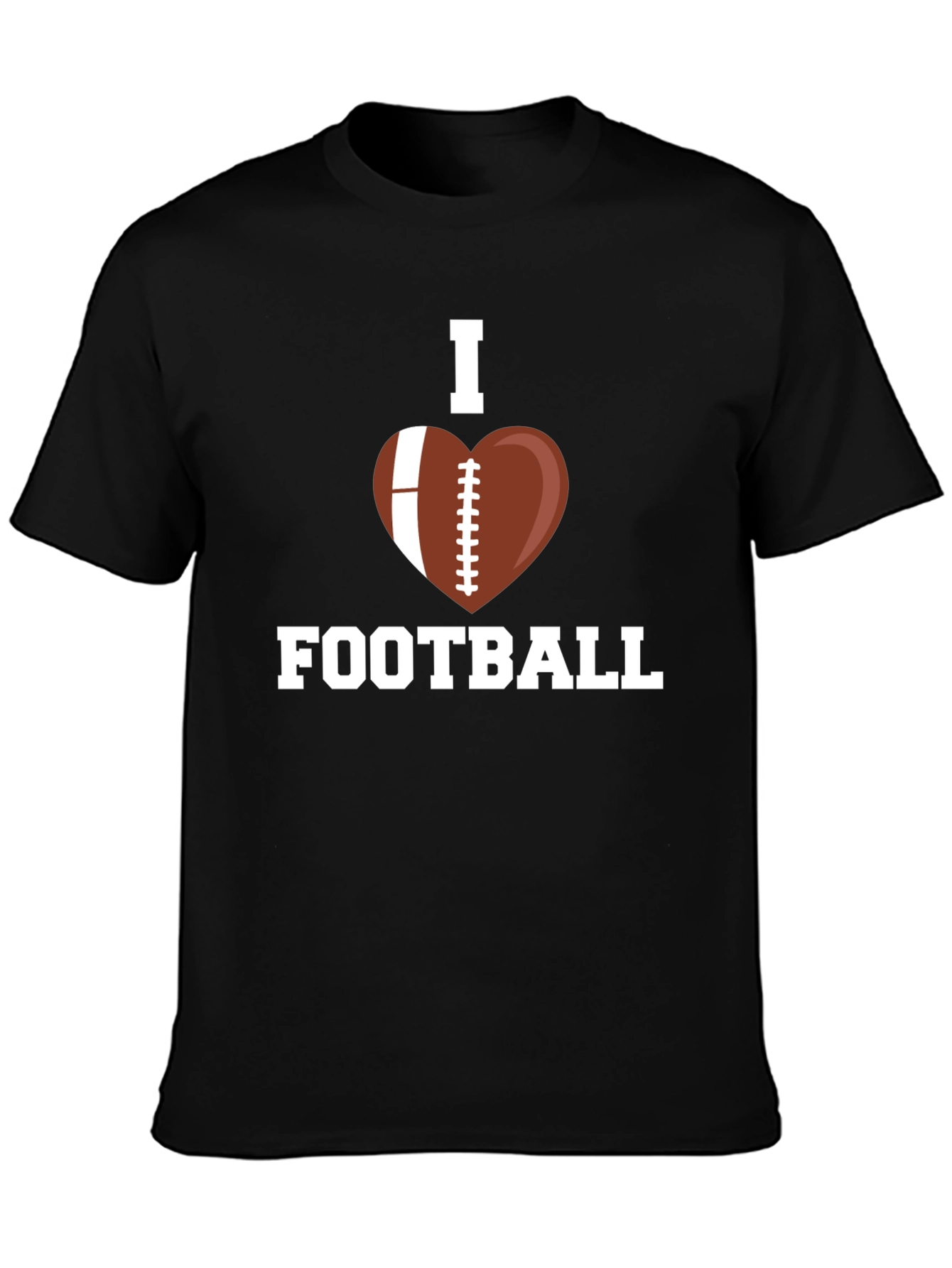 I Heart Football Graphic T-Shirt
