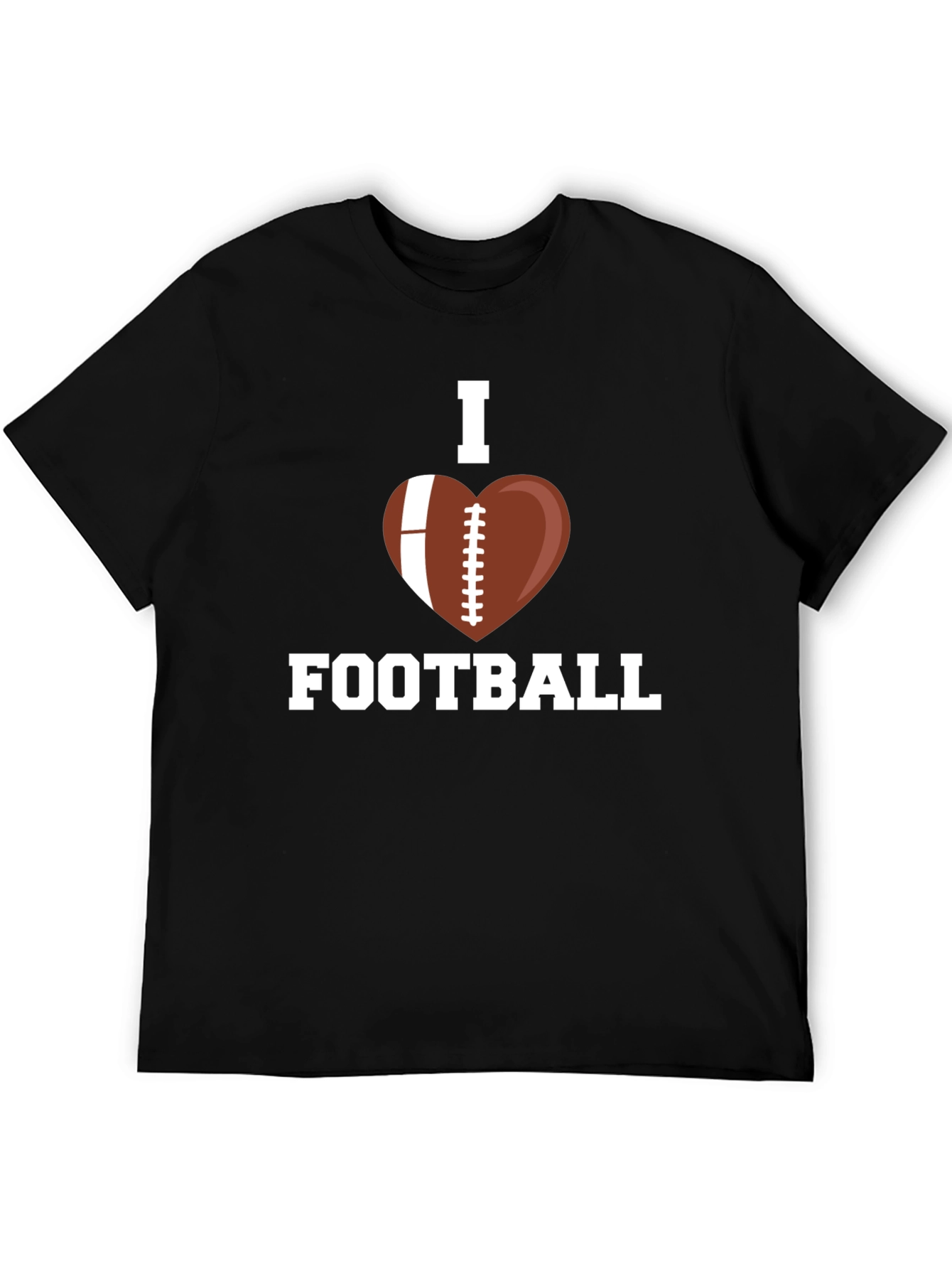 I Heart Football Graphic T-Shirt