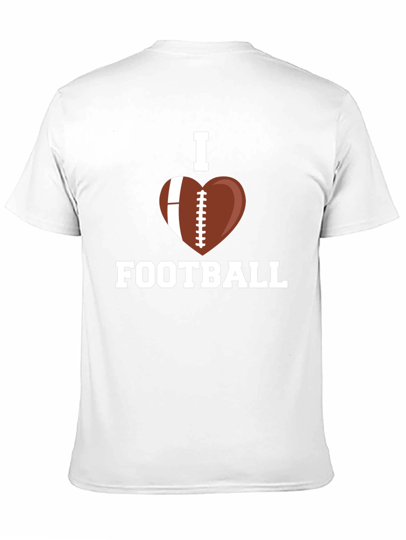 I Heart Football Graphic T-Shirt