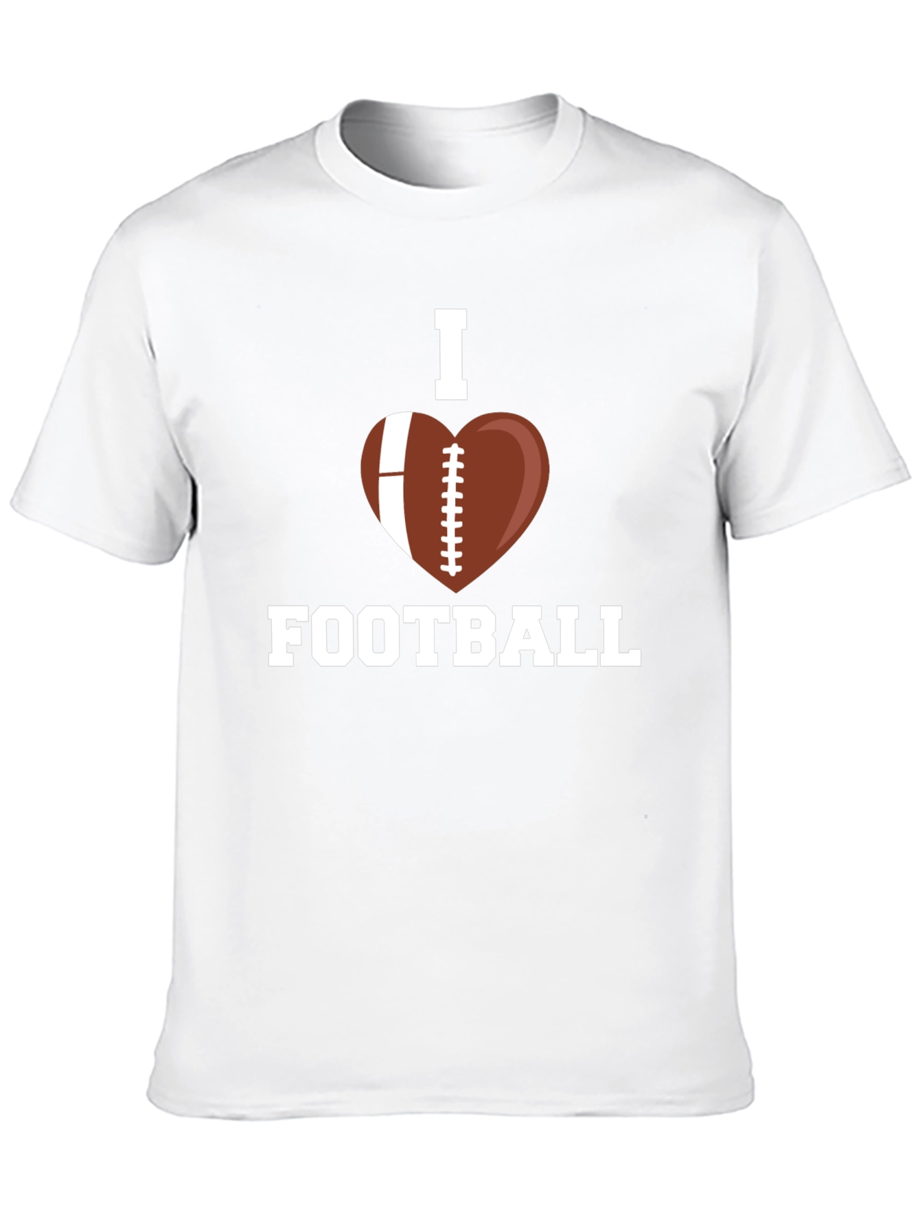 I Heart Football Graphic T-Shirt
