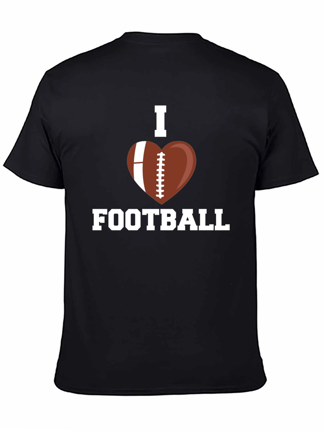 I Heart Football Graphic T-Shirt