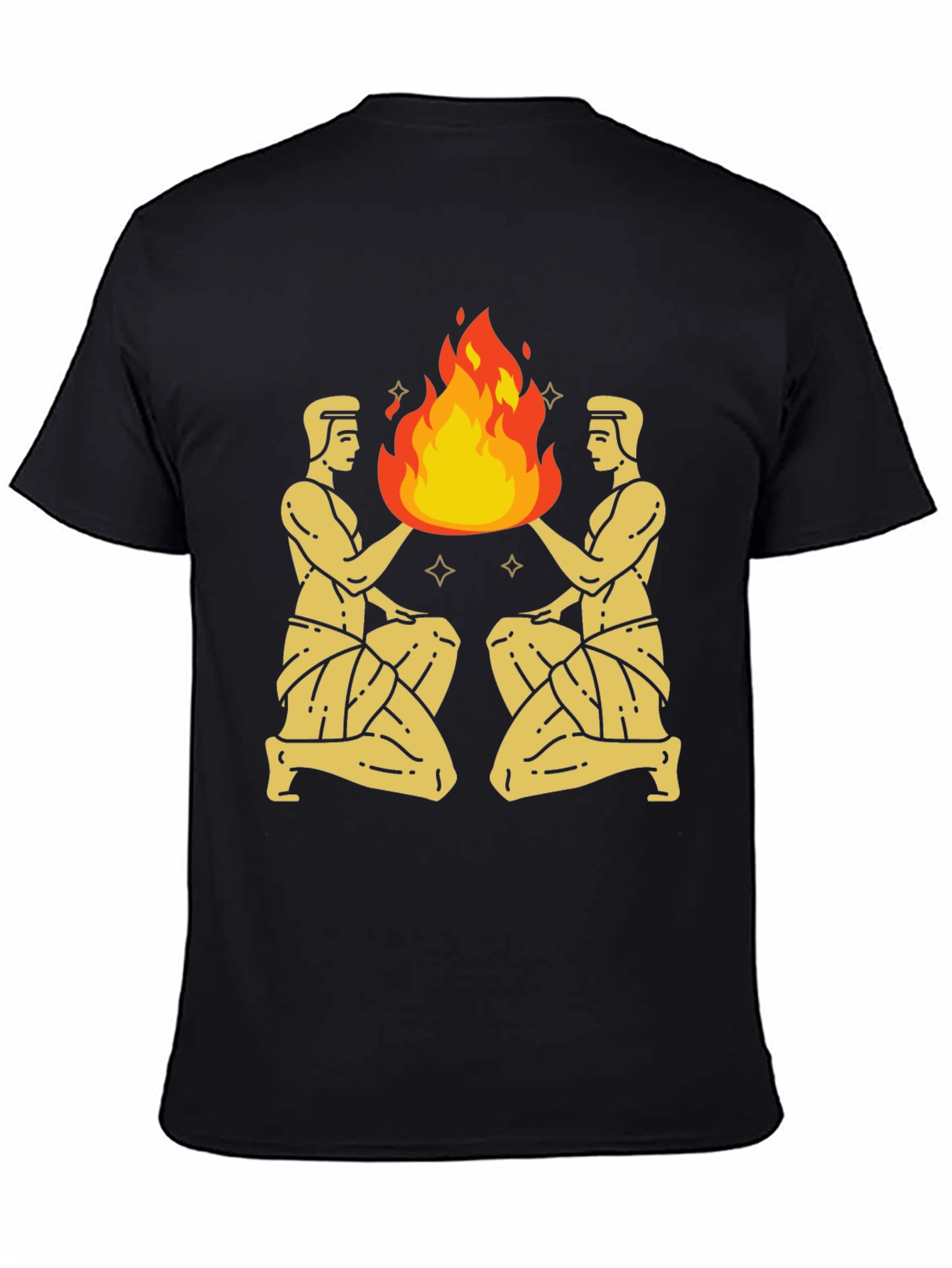 Gemini Fire Graphic Tee