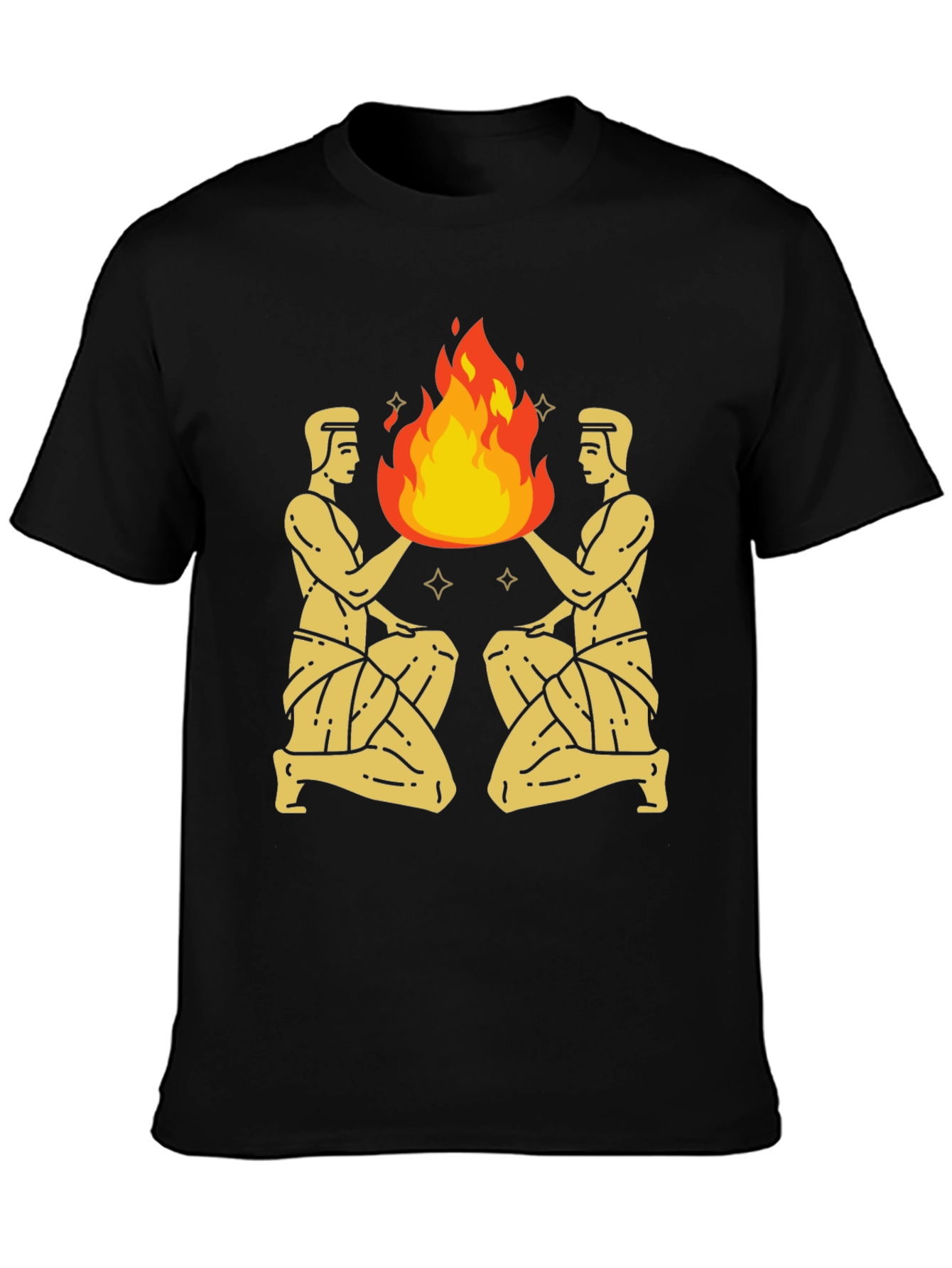 Gemini Fire Graphic Tee