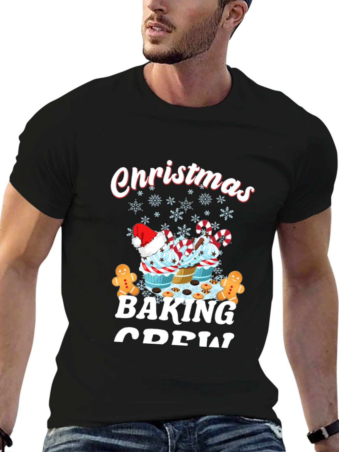 Christmas Baking Crew Graphic Tee