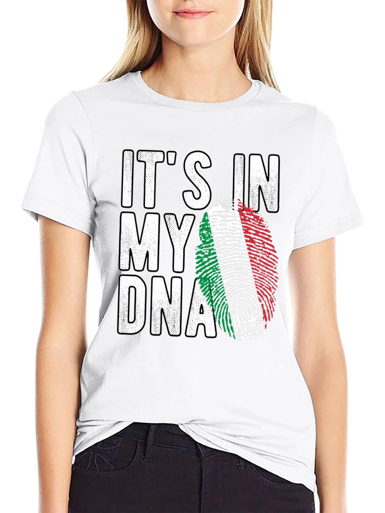 Italian DNA T-Shirt - Black Tee