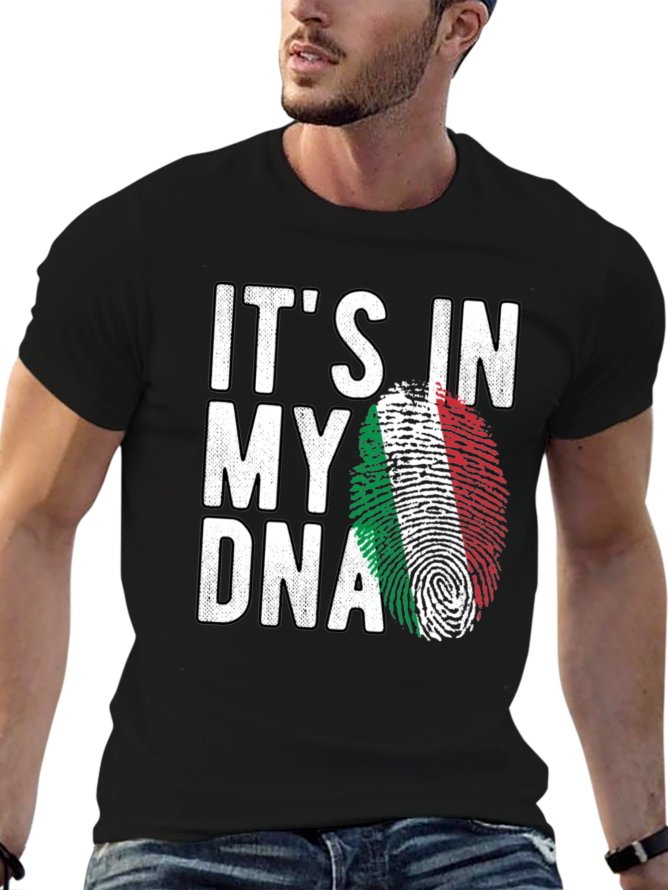 Italian DNA T-Shirt - Black Tee