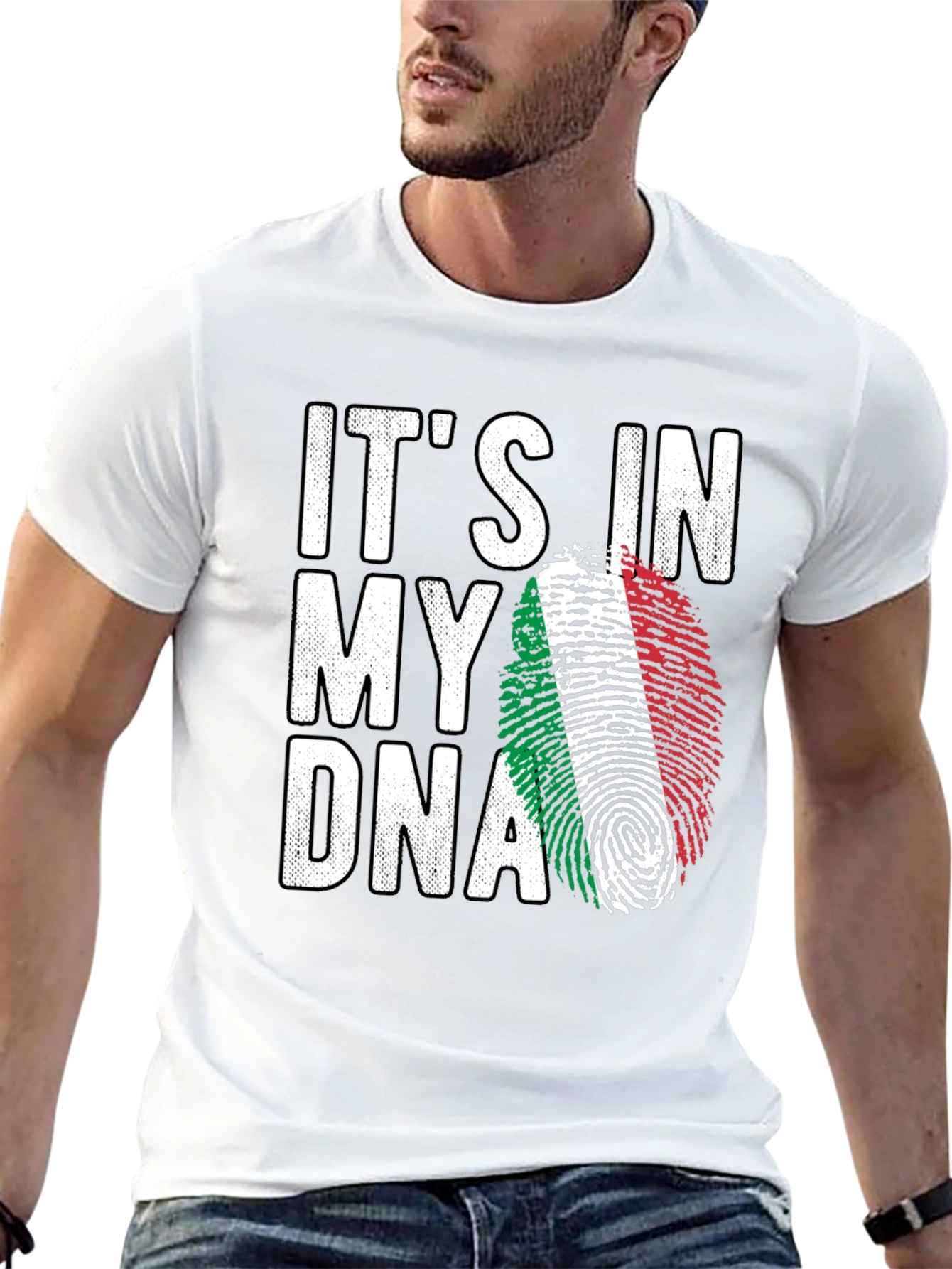 Italian DNA T-Shirt - Black Tee