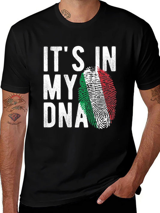 Italian DNA T-Shirt - Black Tee