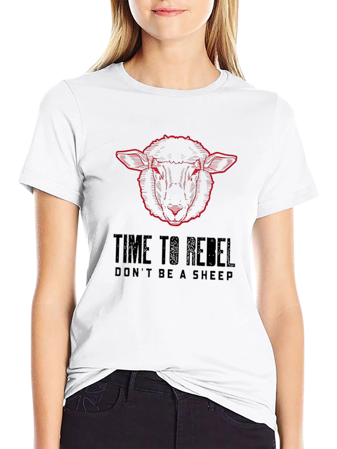 Time to Rebel Sheep Graphic Tee