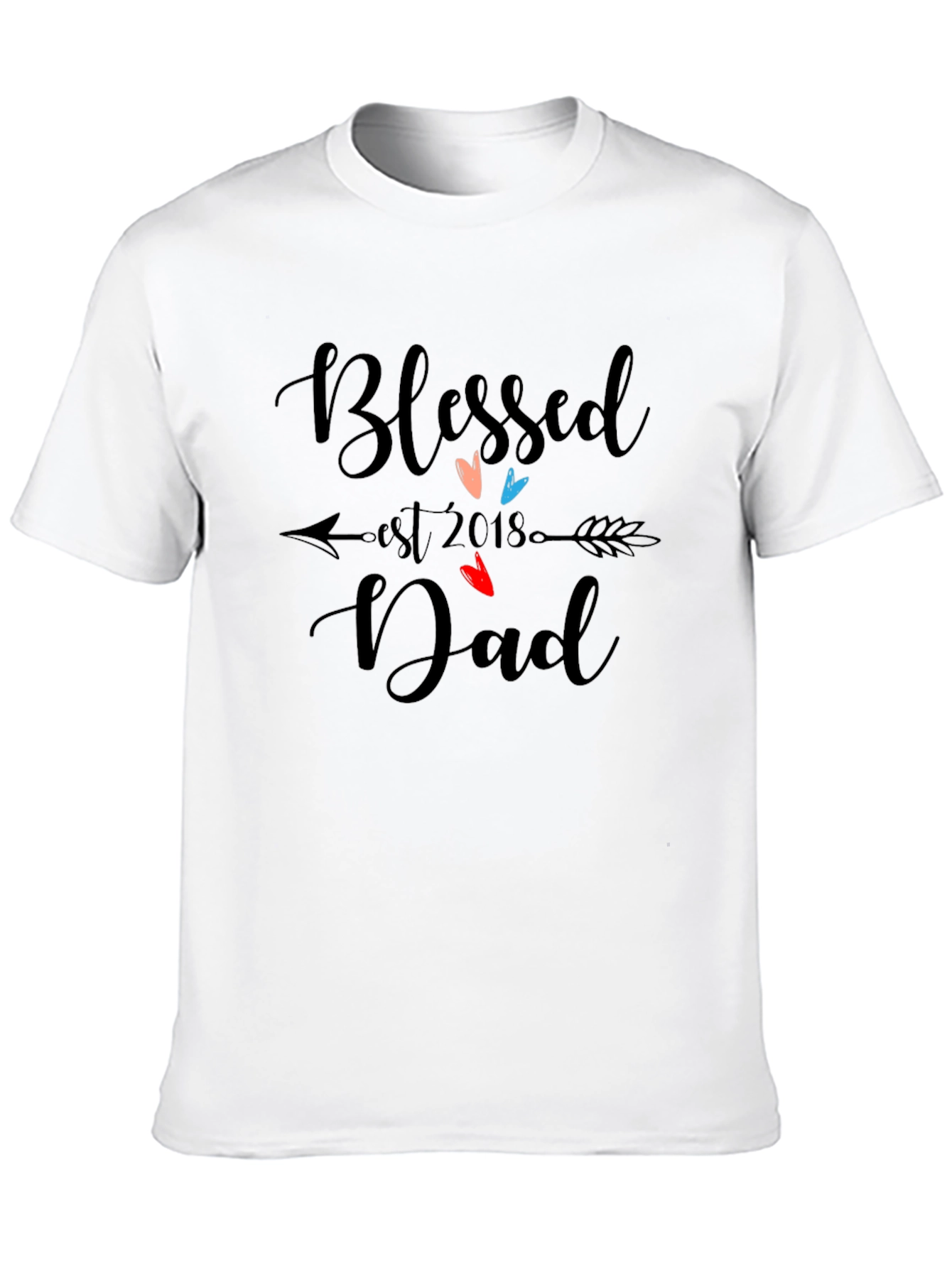 Blessed Dad Est. 2018 T-Shirt