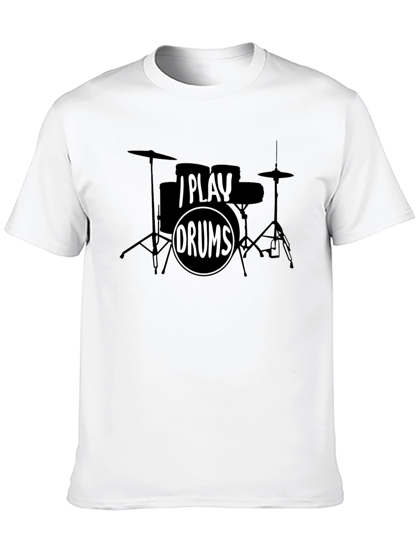 I Play Drums Graphic T-Shirt