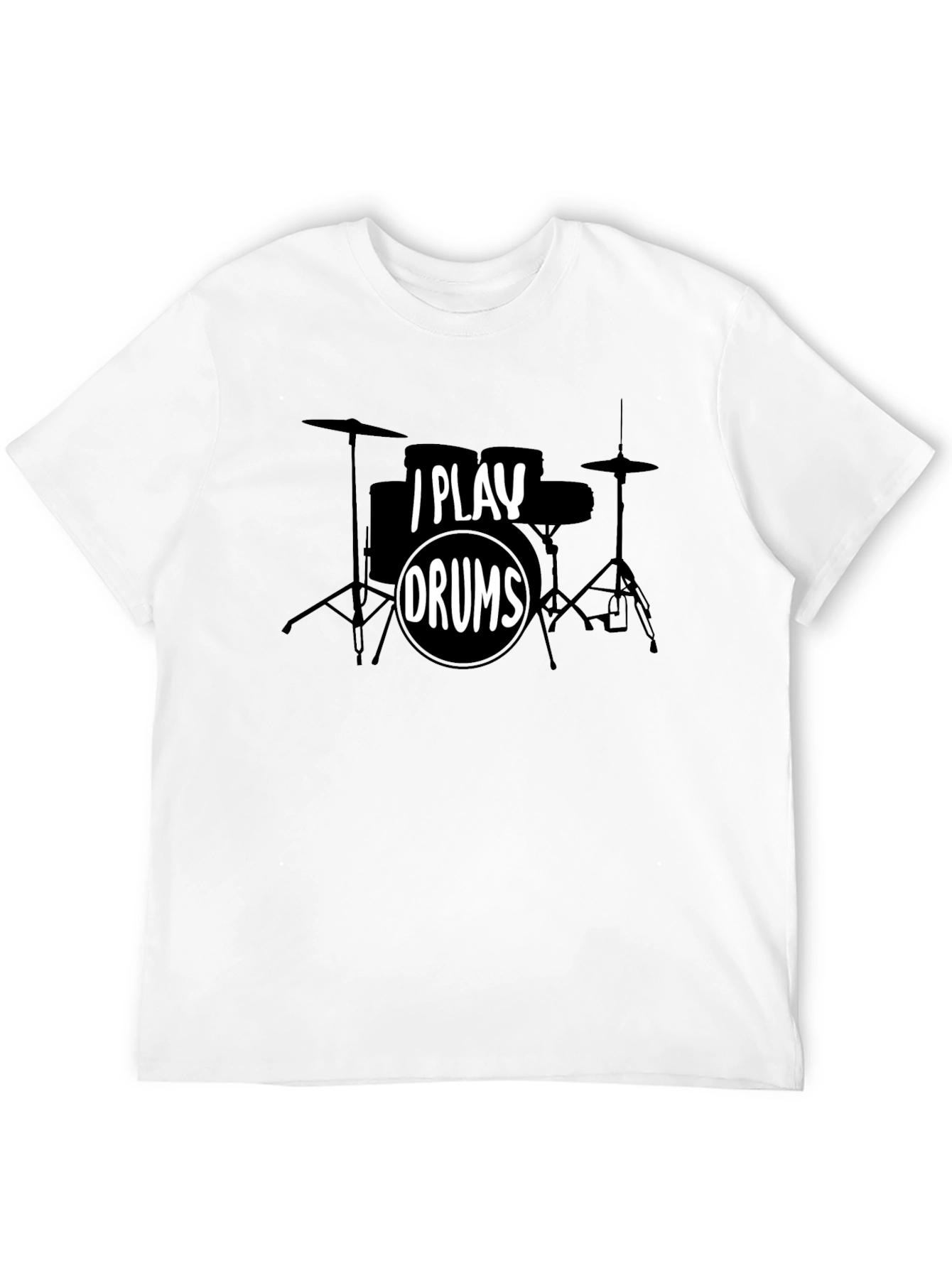 I Play Drums Graphic T-Shirt