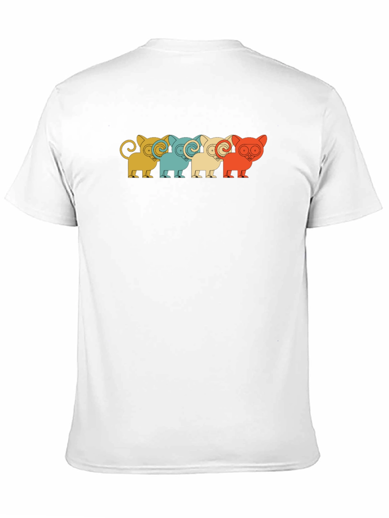 Retro Tarsier Tee - Unique Animal Design