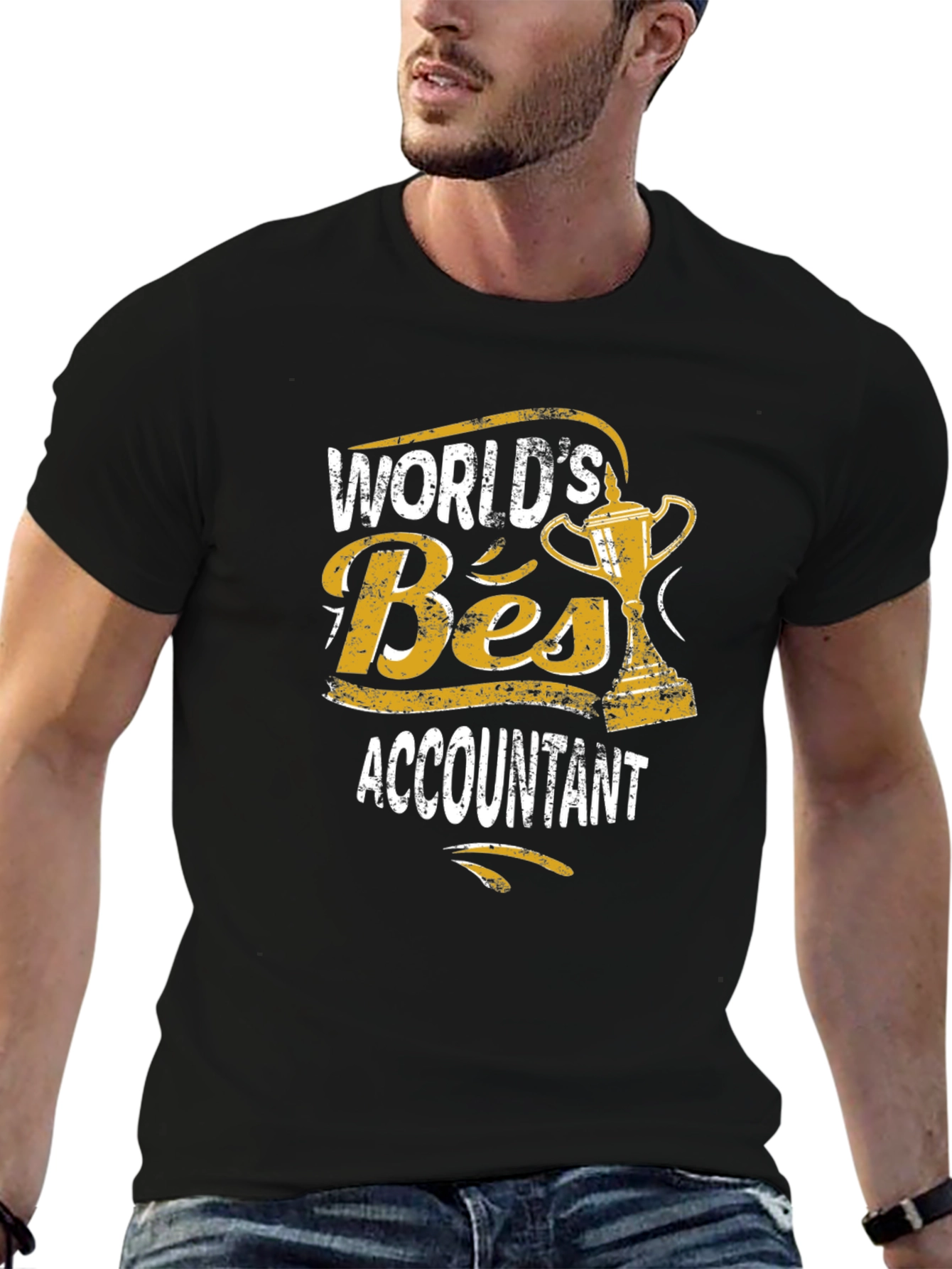 Worlds Best Accountant T-Shirt Novelty Gift