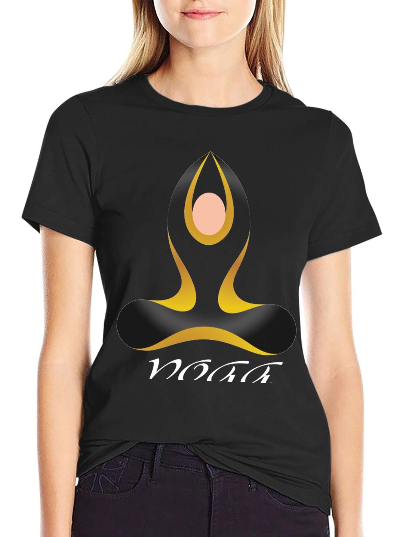 Yoga Graphic T-Shirt - Meditative Style